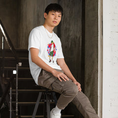 H. Anime Style Men's Softstyle Short-Sleeve Tee