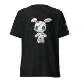Zombie Bunny Men's Tri-blend Short Sleeve T-Shirt
