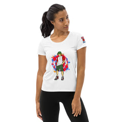 H. Anime Style Women's Athletic T-shirt