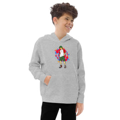 H. Anime Style Kids Boys Fleece Hoodie