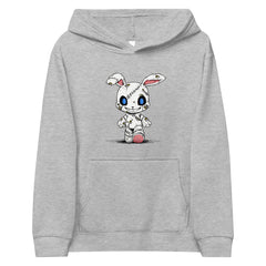 Zombie Bunny Youth Girl's Fleece Hoodie