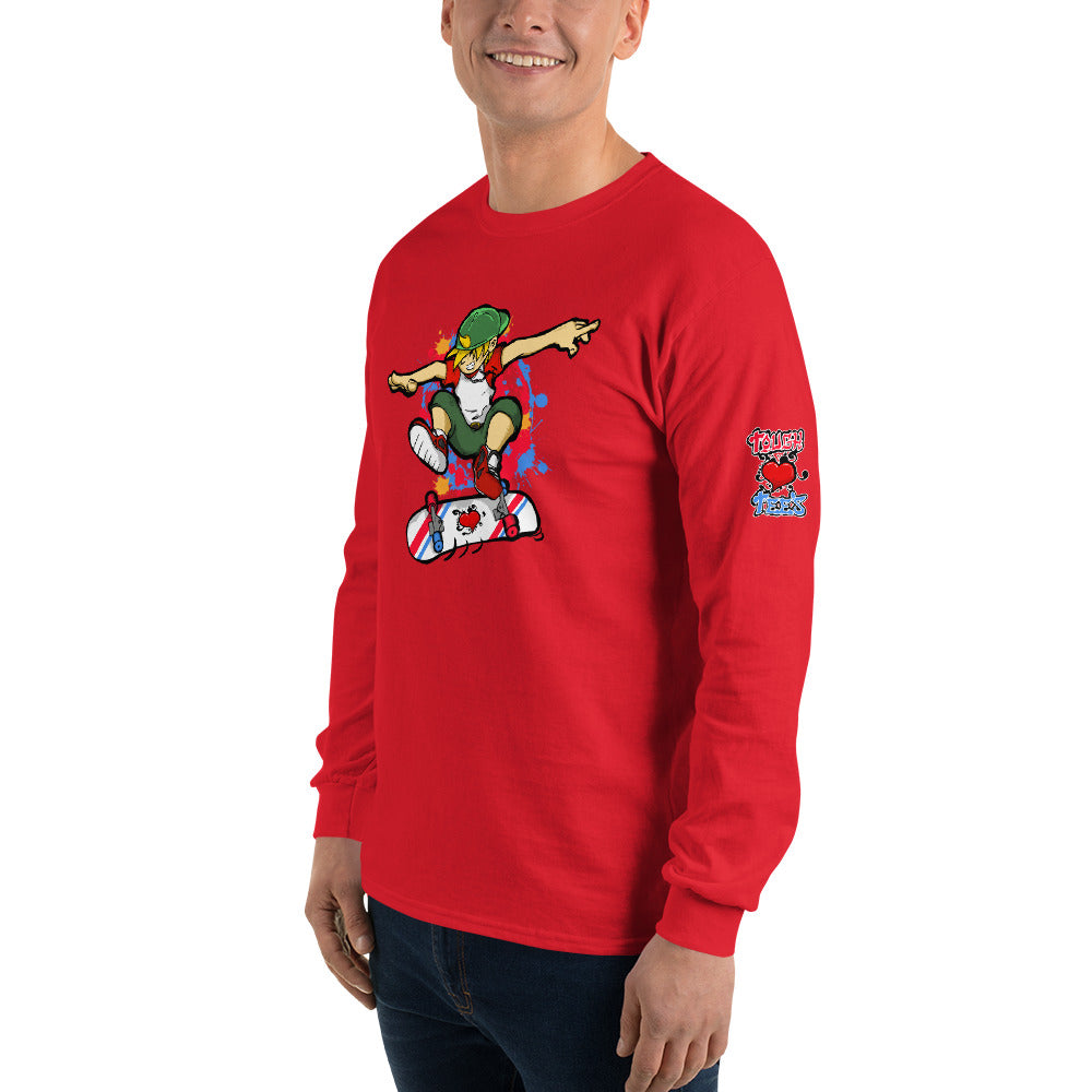 H. Skateboard Men's Long Sleeve Shirt