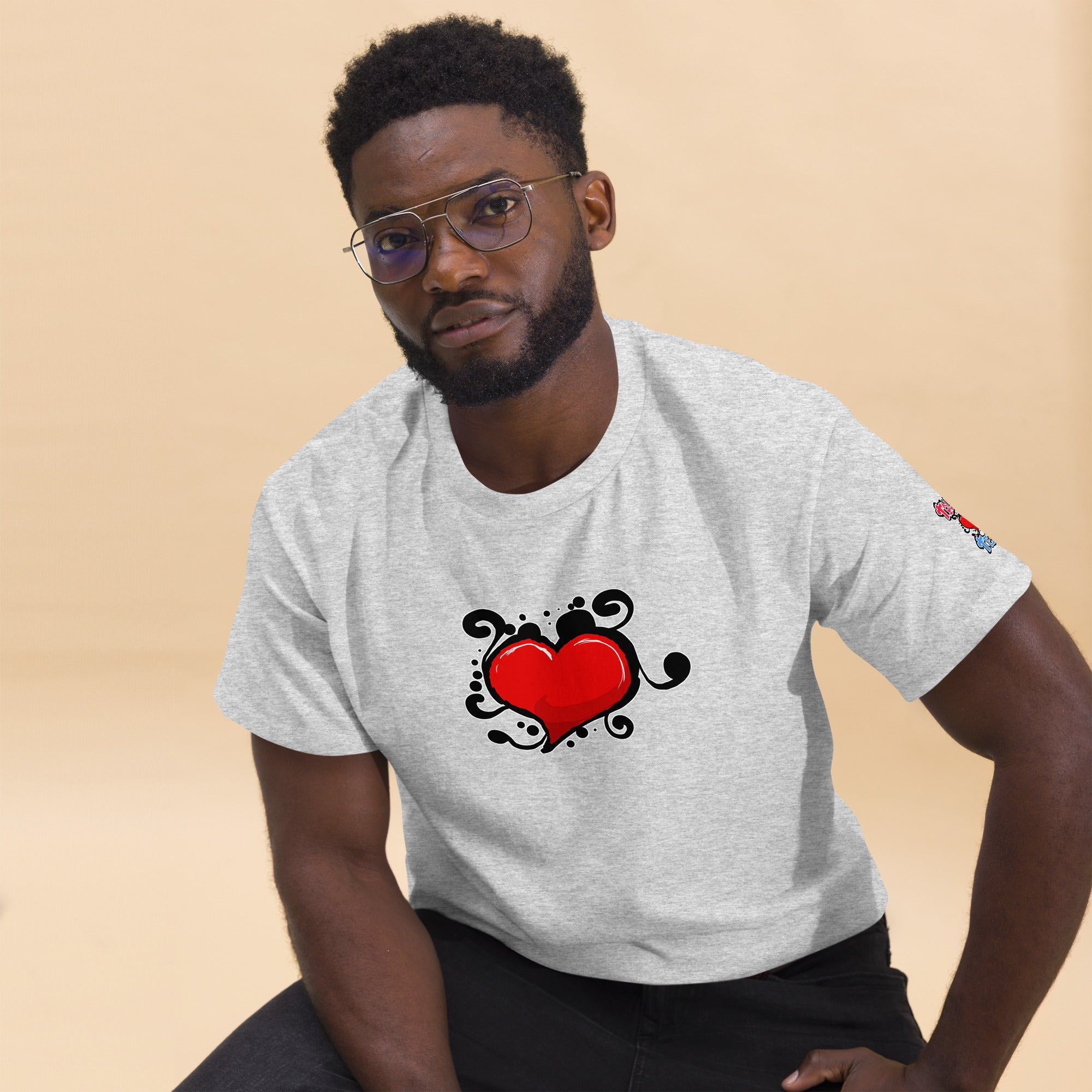 TLT Heart Men's Heavy Blend Classic Tee