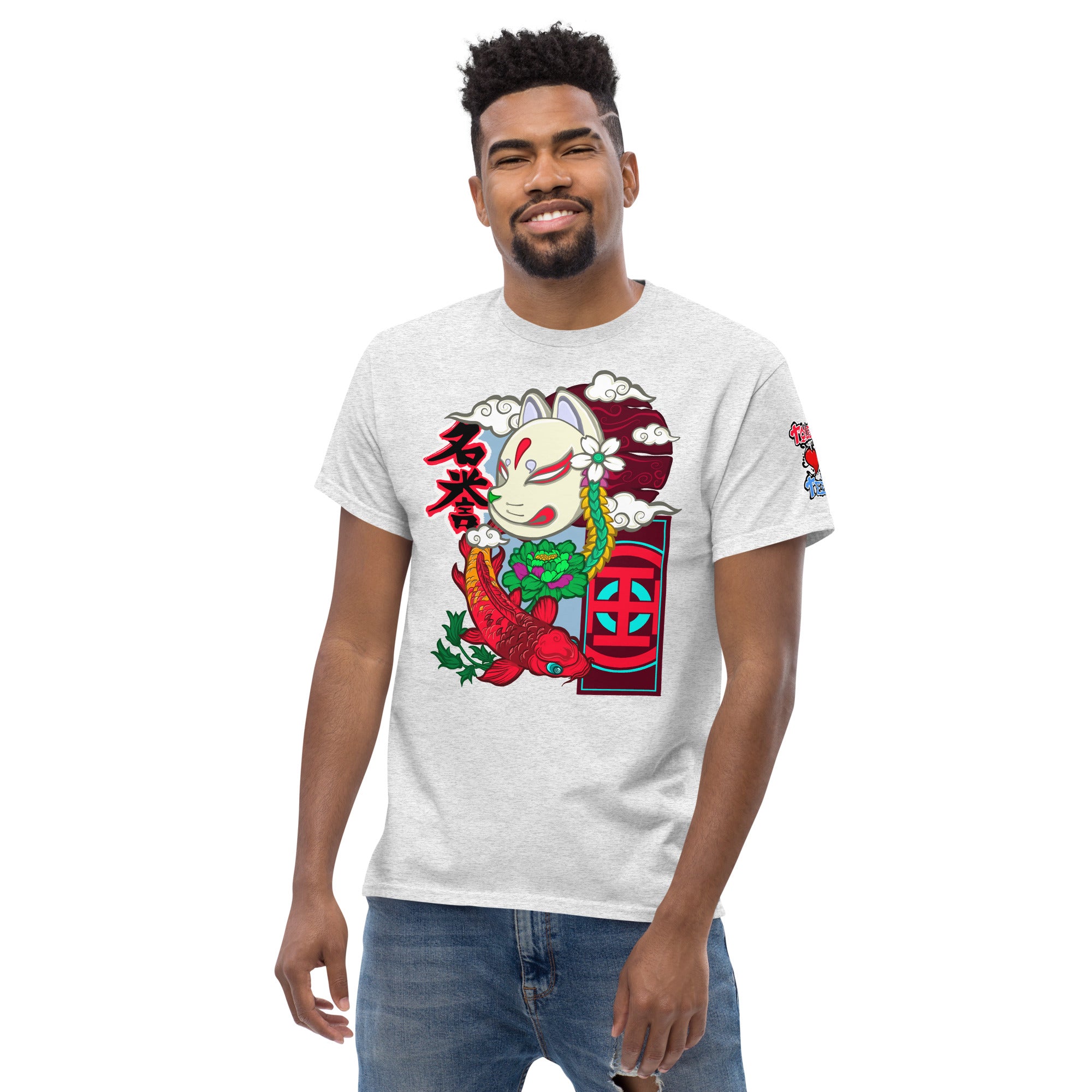 TLT Asian Style Honor Graphic Men's Heavy Blend Classic Tee