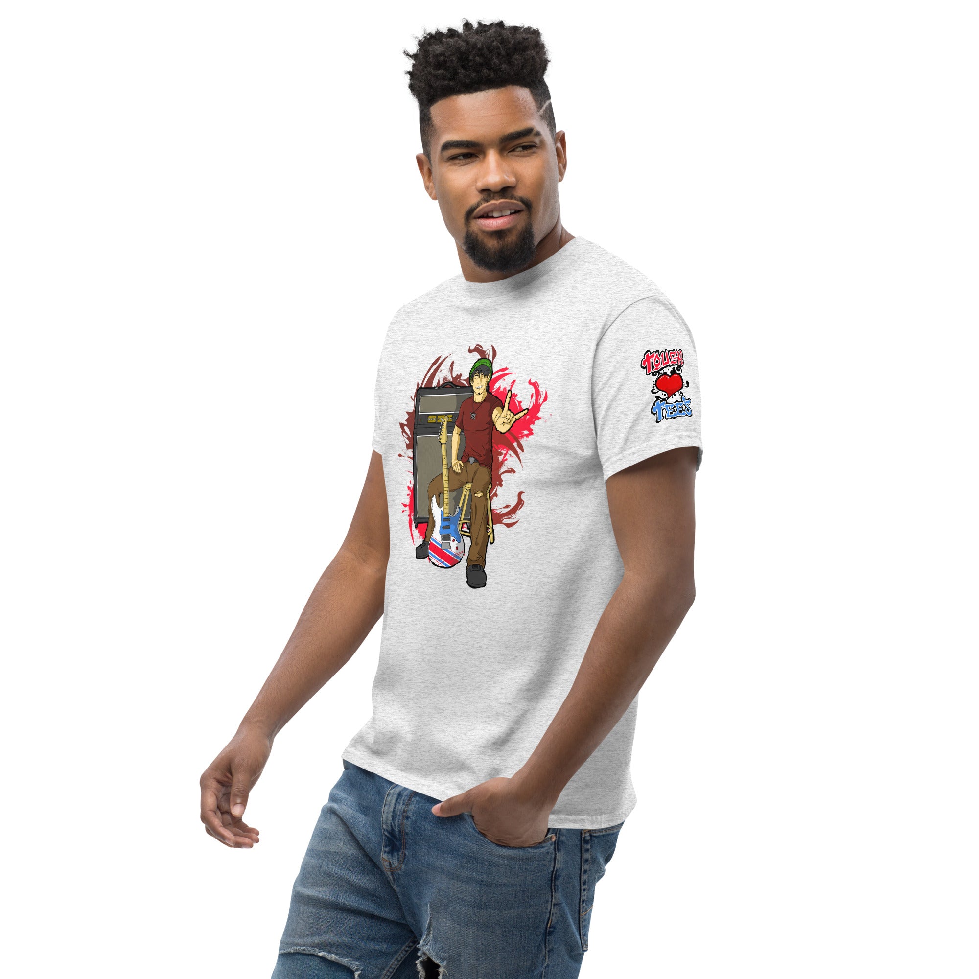 BO Anime Style Men's Heavy Blend Classic Tee