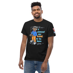 Rex Paused Game Slogan Men's Heavy Blend Classic Tee