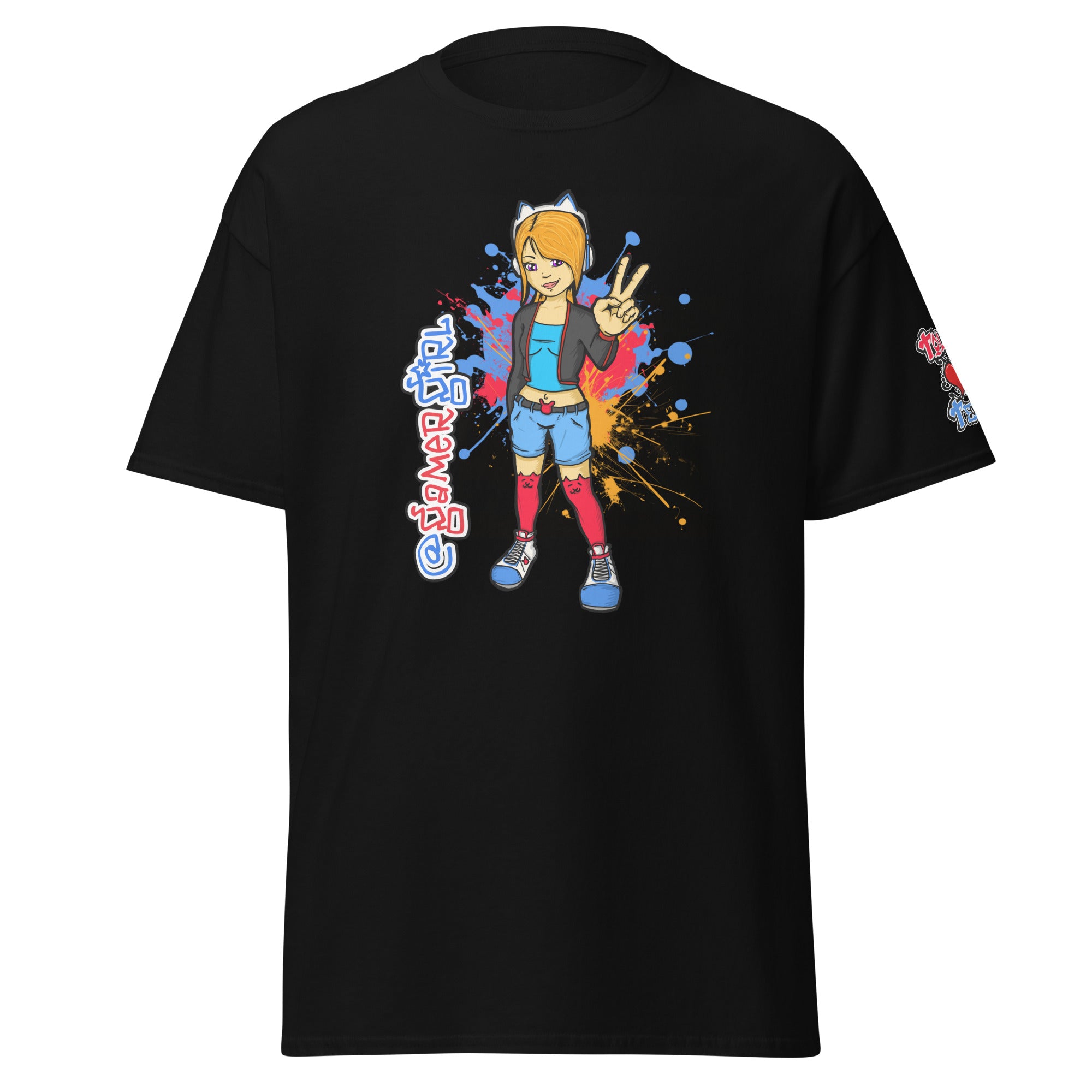 GG with Gamer Girl Logo Women's heavy blend tee