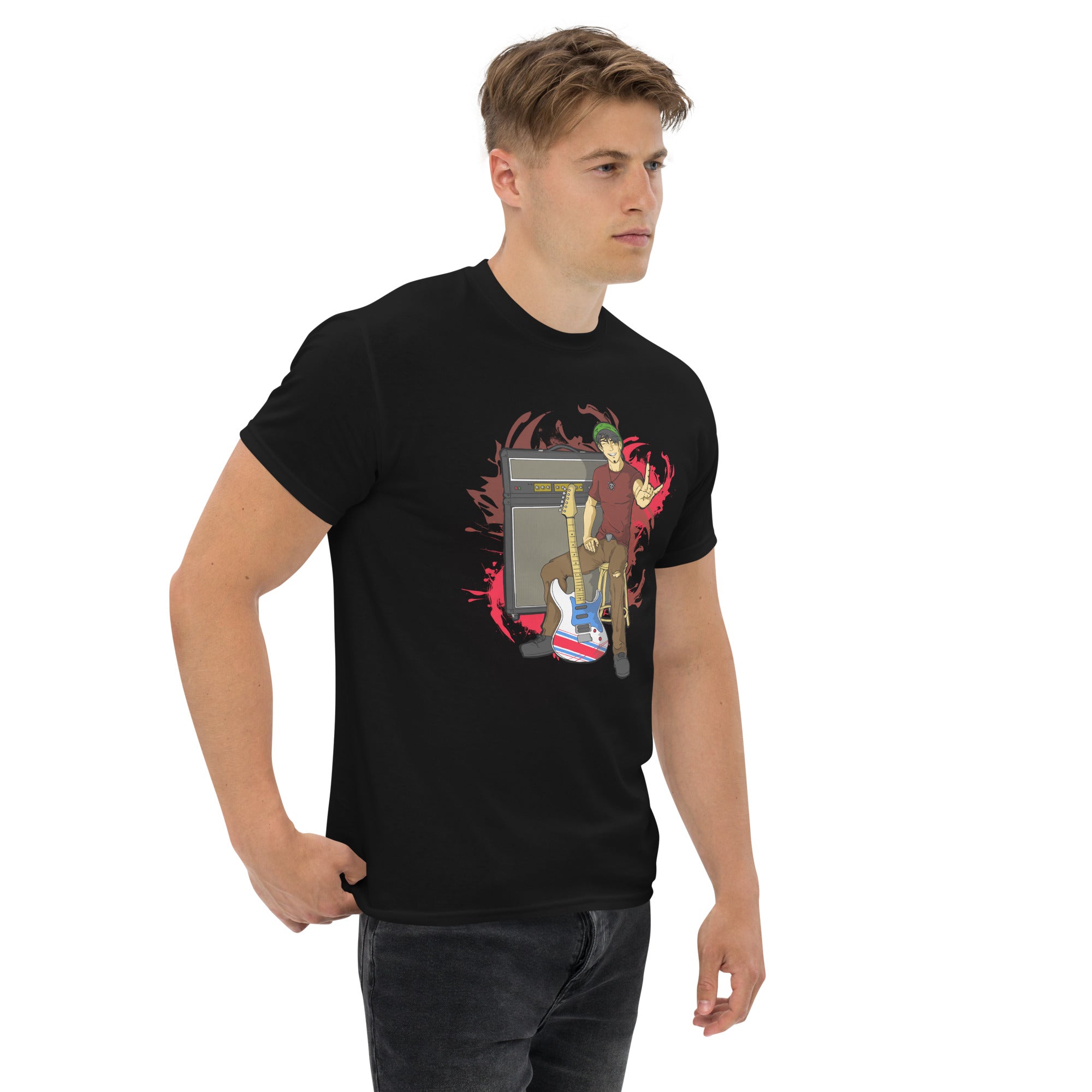 BO Anime Style Men's Heavy Blend Classic Tee