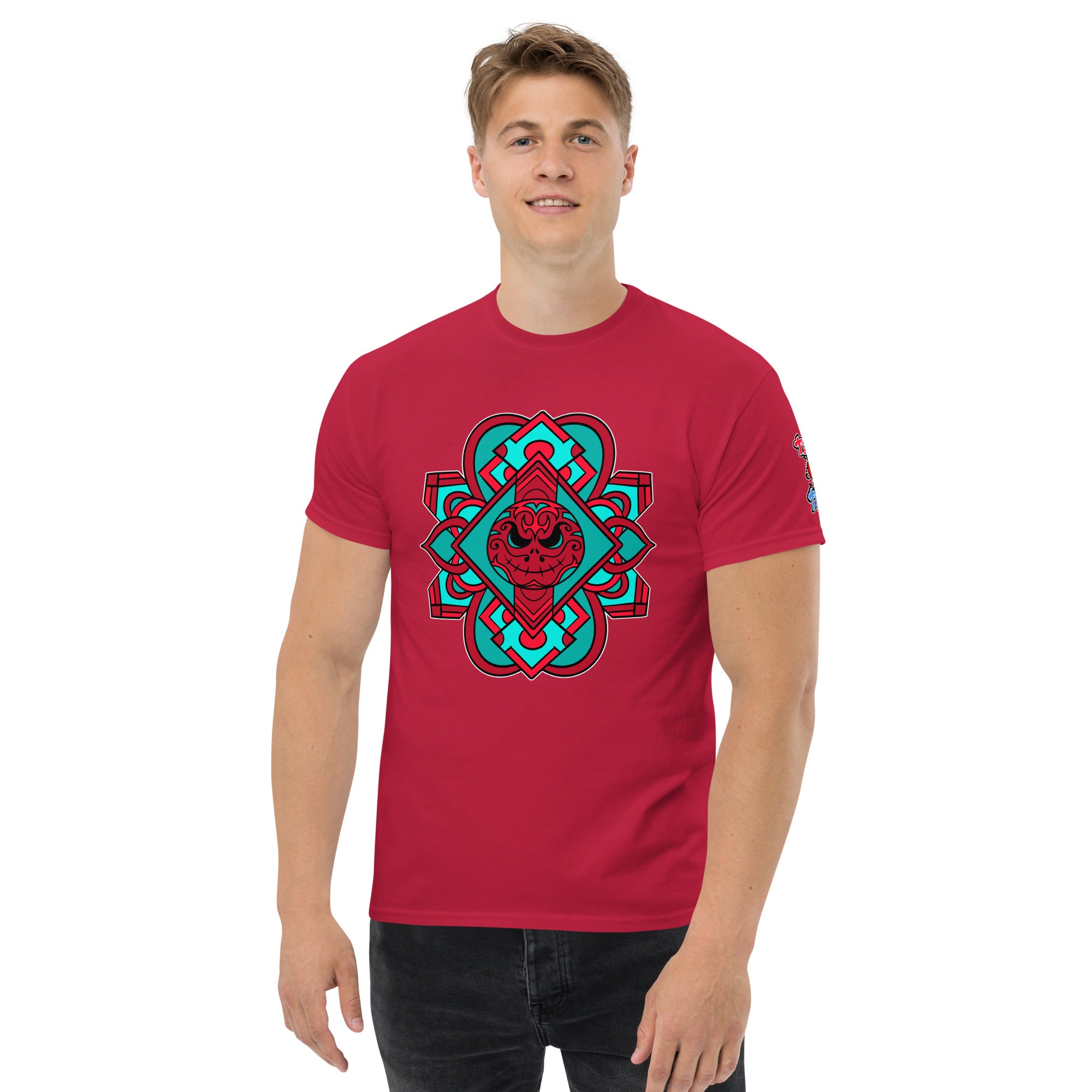 TLT Halloween Face Mandala Men's Heavy Blend Classic Tee