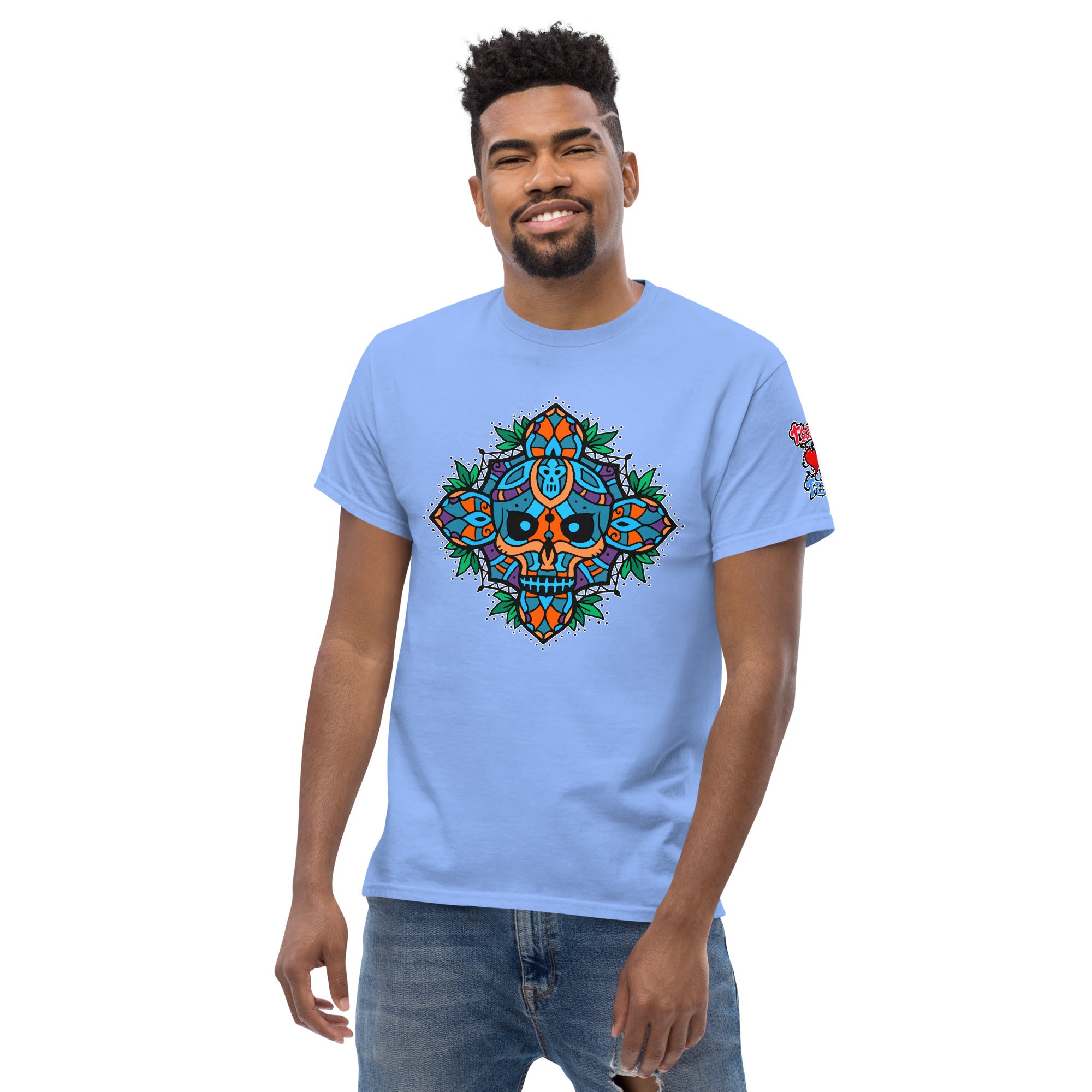 TLT Skull Mandala Men's Heavy Blend Classic Tee