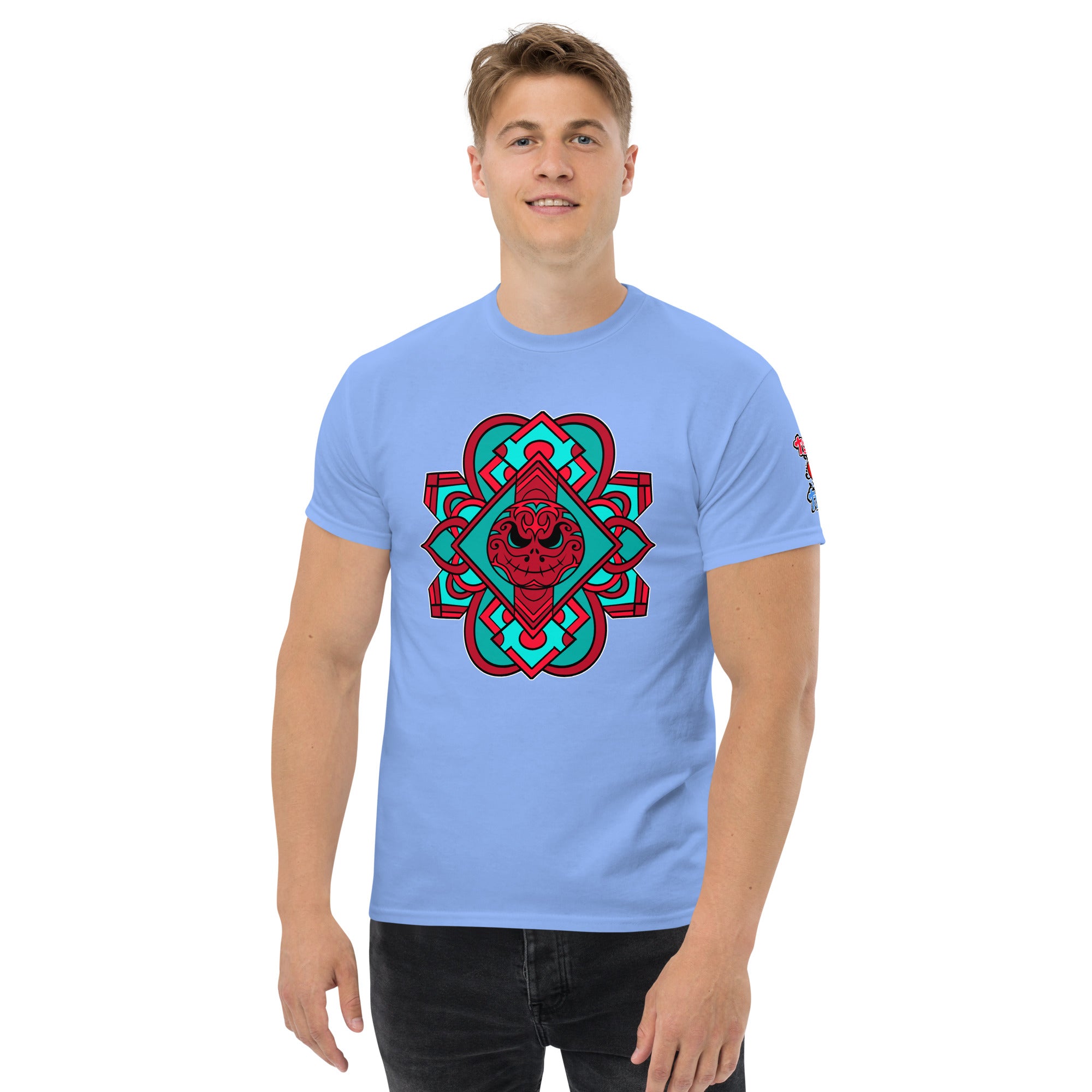 TLT Halloween Face Mandala Men's Heavy Blend Classic Tee