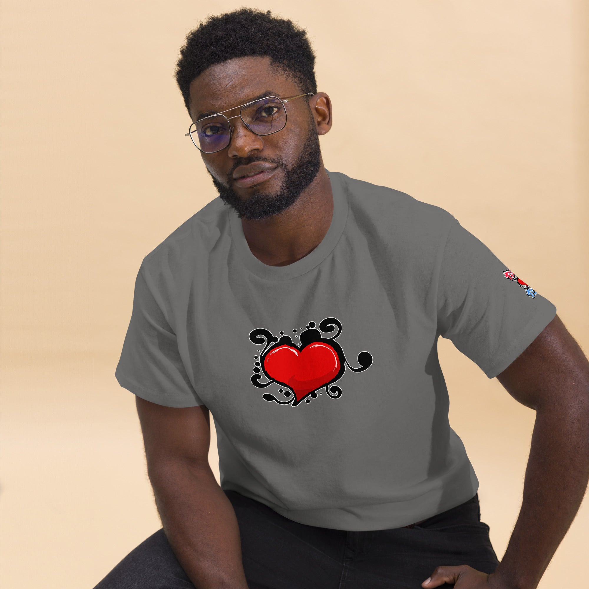 TLT Heart Men's Heavy Blend Classic Tee