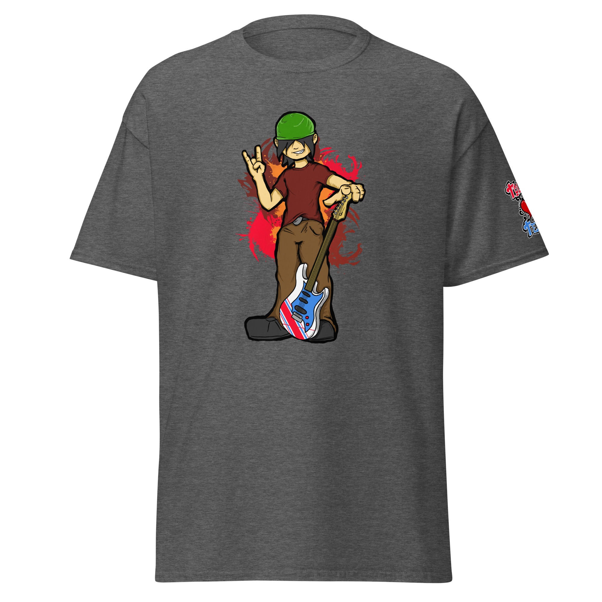 BO with Guitar Men's Heavy Blend Classic Tee