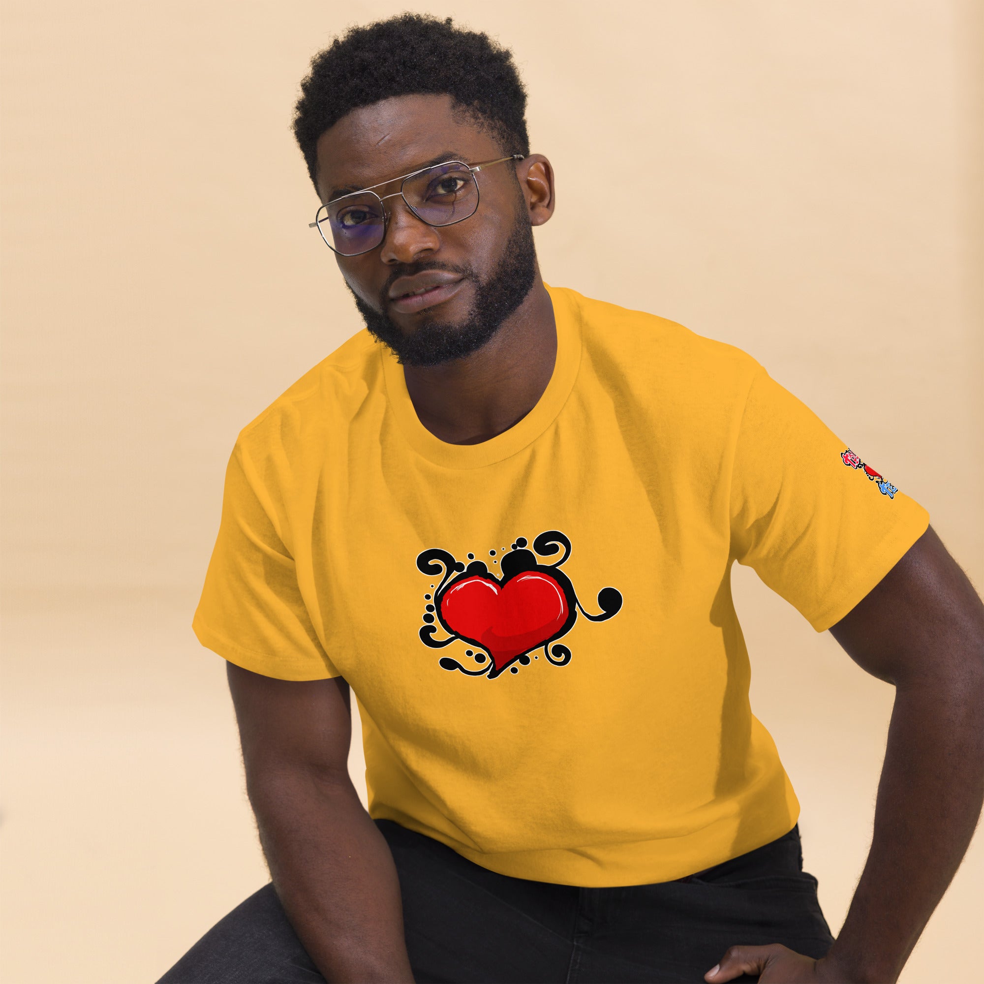 TLT Heart Men's Heavy Blend Classic Tee