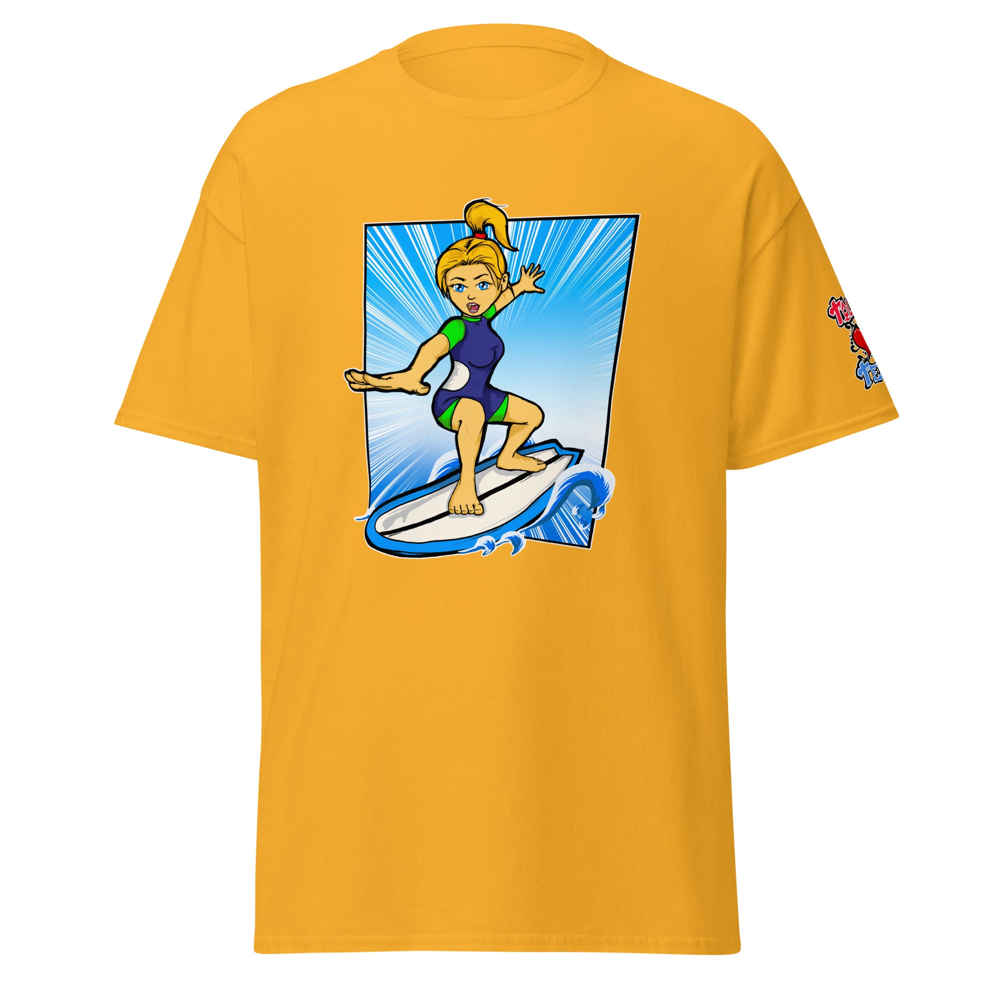 Bee Surfing Men's Heavy Blend Classic Tee