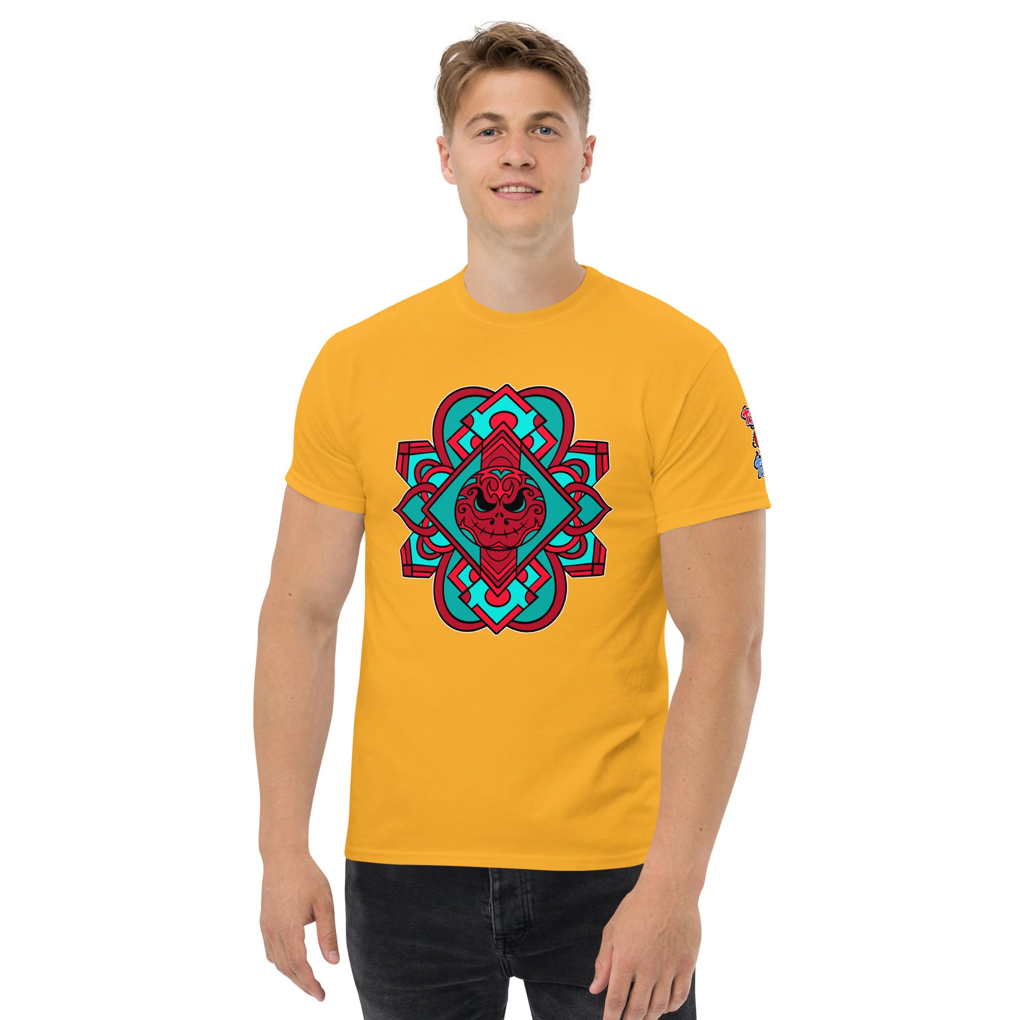 TLT Halloween Face Mandala Men's Heavy Blend Classic Tee