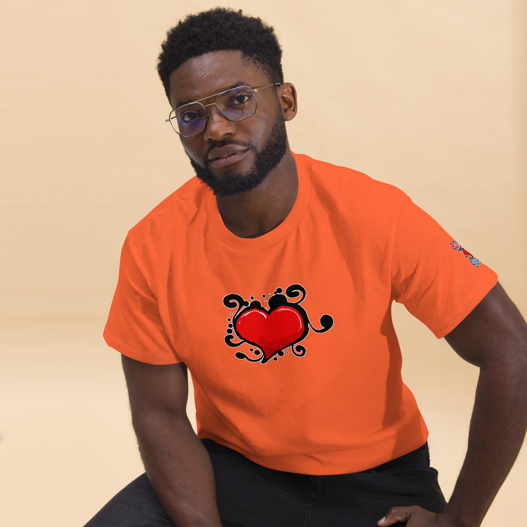 TLT Heart Men's Heavy Blend Classic Tee