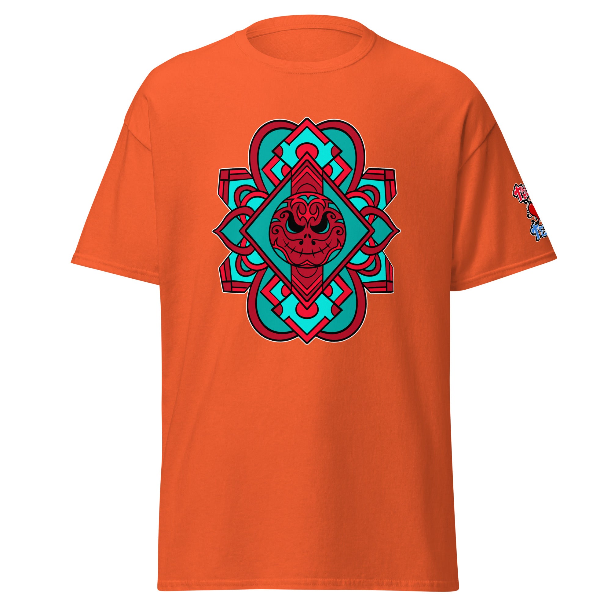 TLT Halloween Face Mandala Men's Heavy Blend Classic Tee