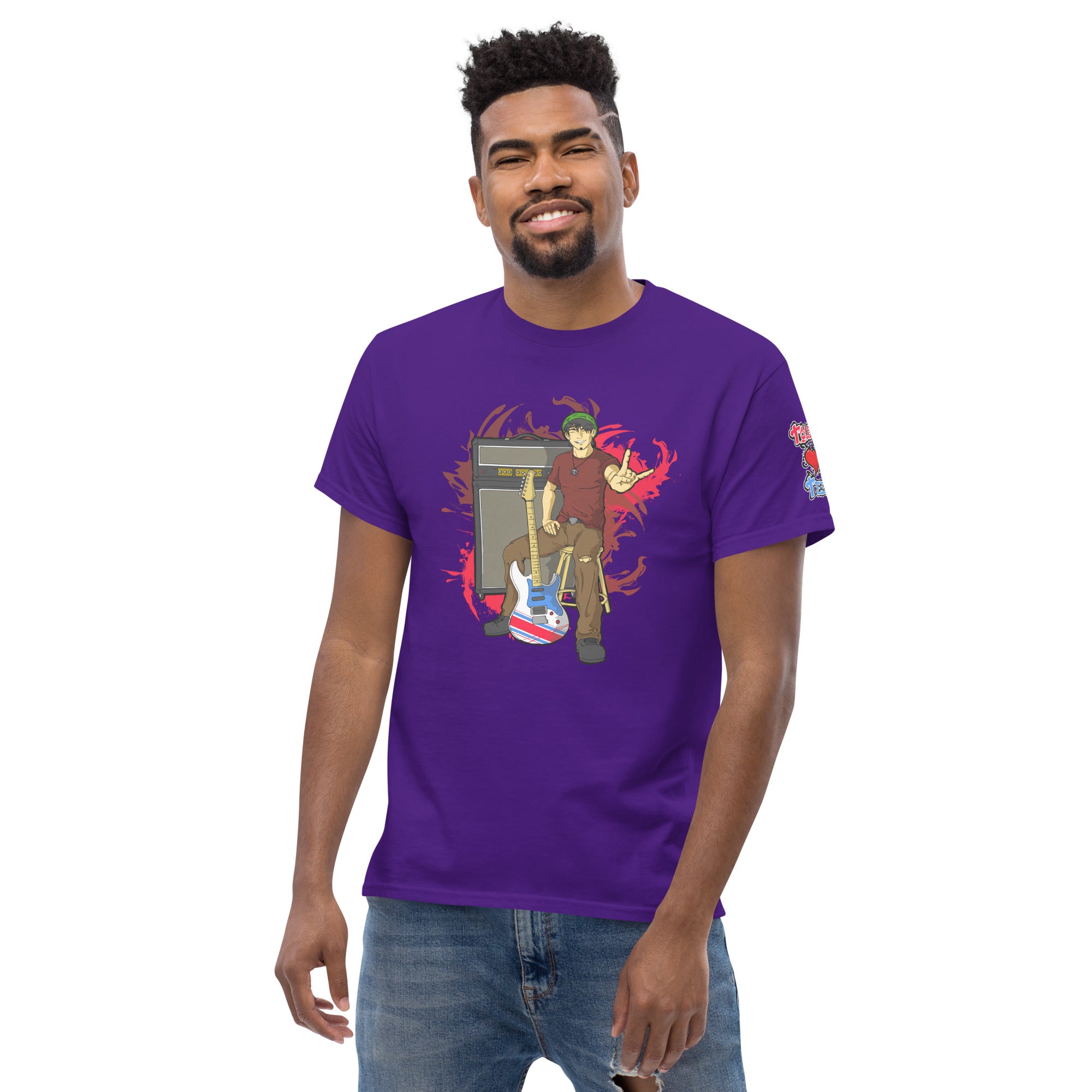 BO Anime Style Men's Heavy Blend Classic Tee