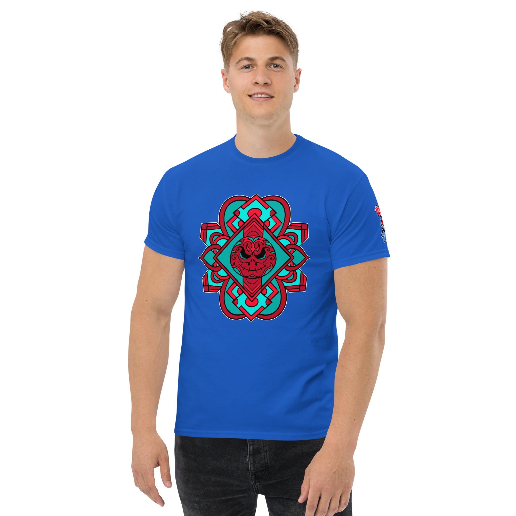 TLT Halloween Face Mandala Men's Heavy Blend Classic Tee