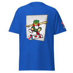 H. Skateboarding Action Pose Men's Heavy Blend Classic Tee