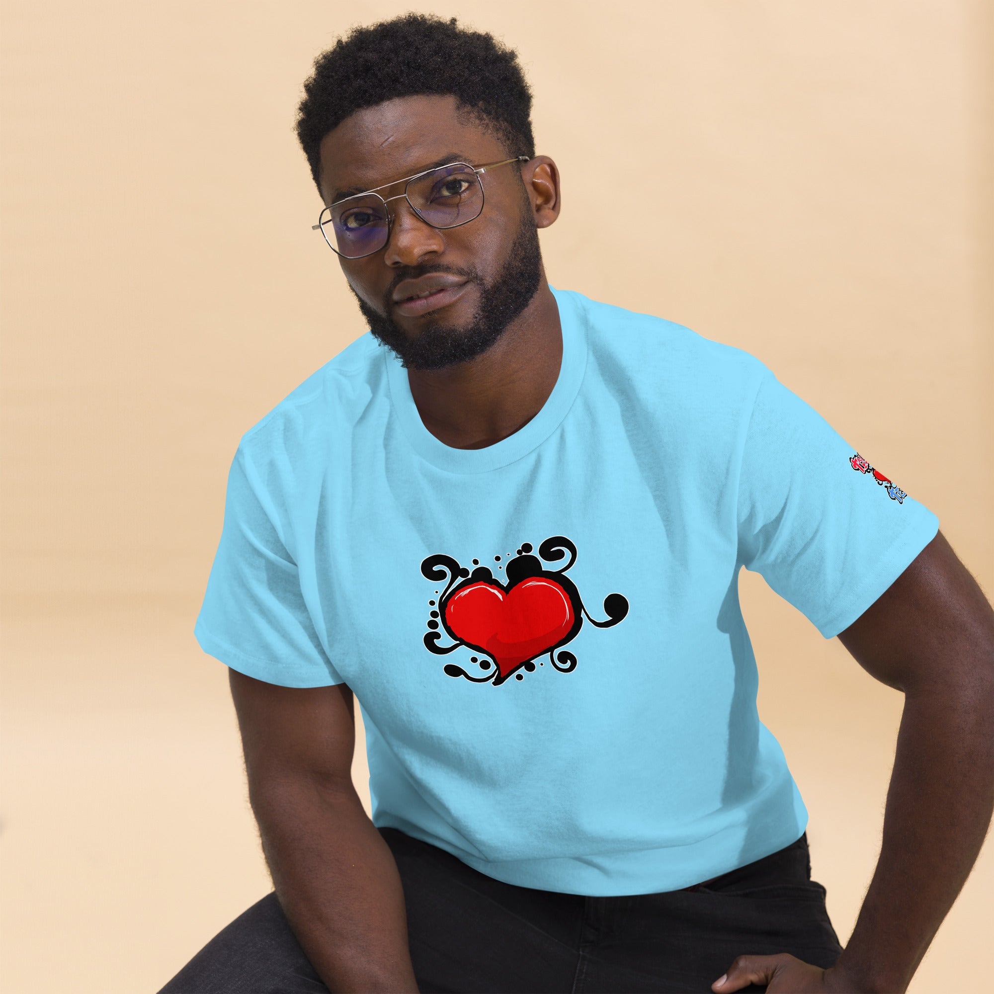 TLT Heart Men's Heavy Blend Classic Tee