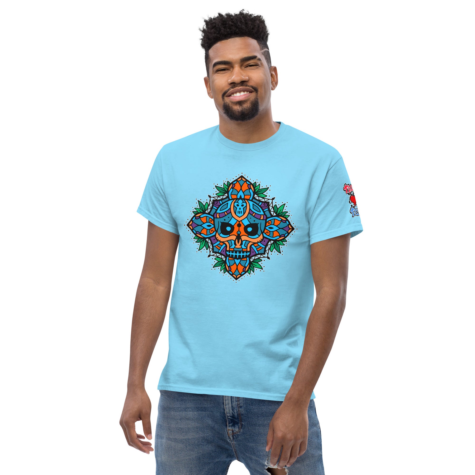 TLT Skull Mandala Men's Heavy Blend Classic Tee