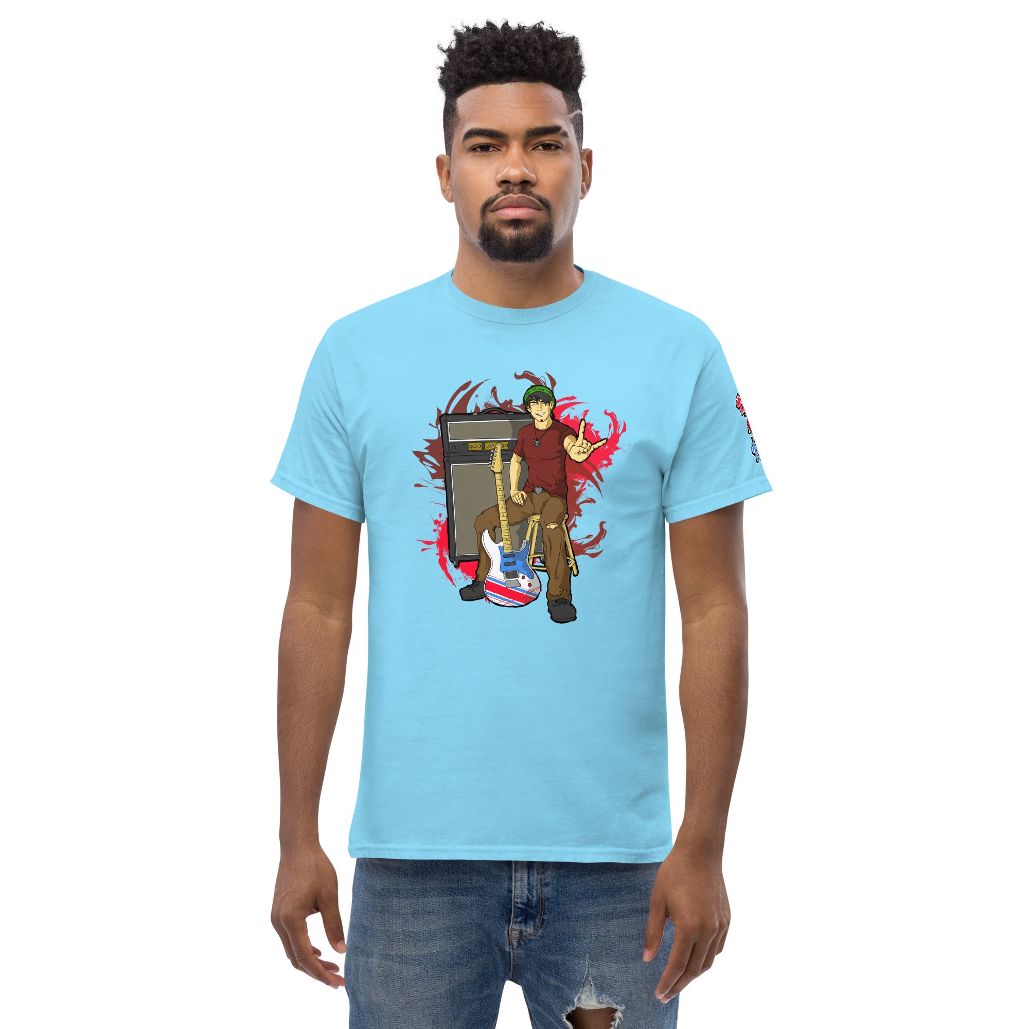 BO Anime Style Men's Heavy Blend Classic Tee