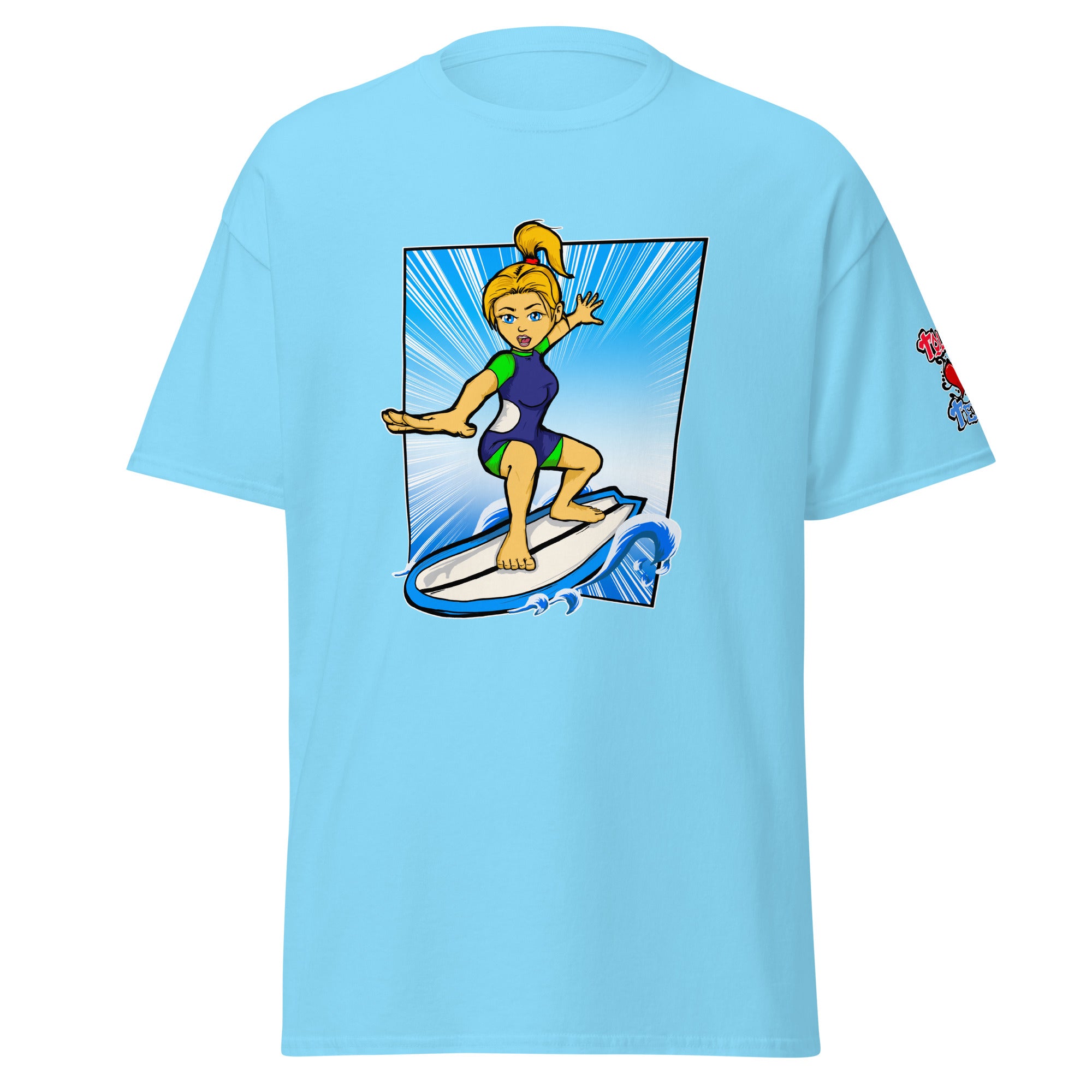 Bee Surfing Men's Heavy Blend Classic Tee