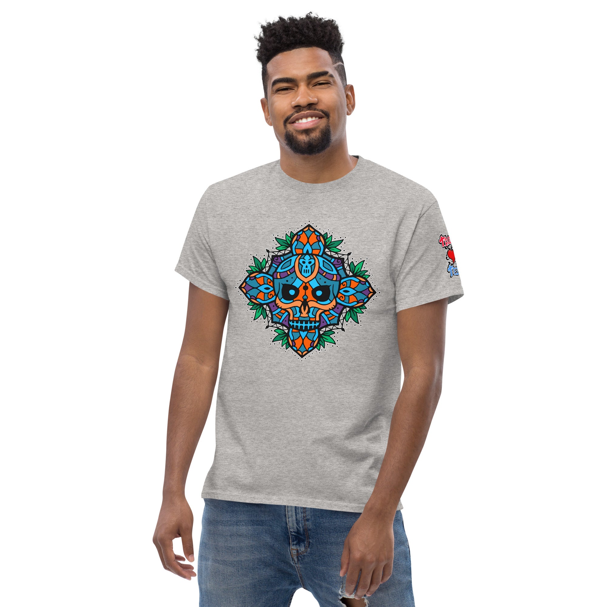 TLT Skull Mandala Men's Heavy Blend Classic Tee