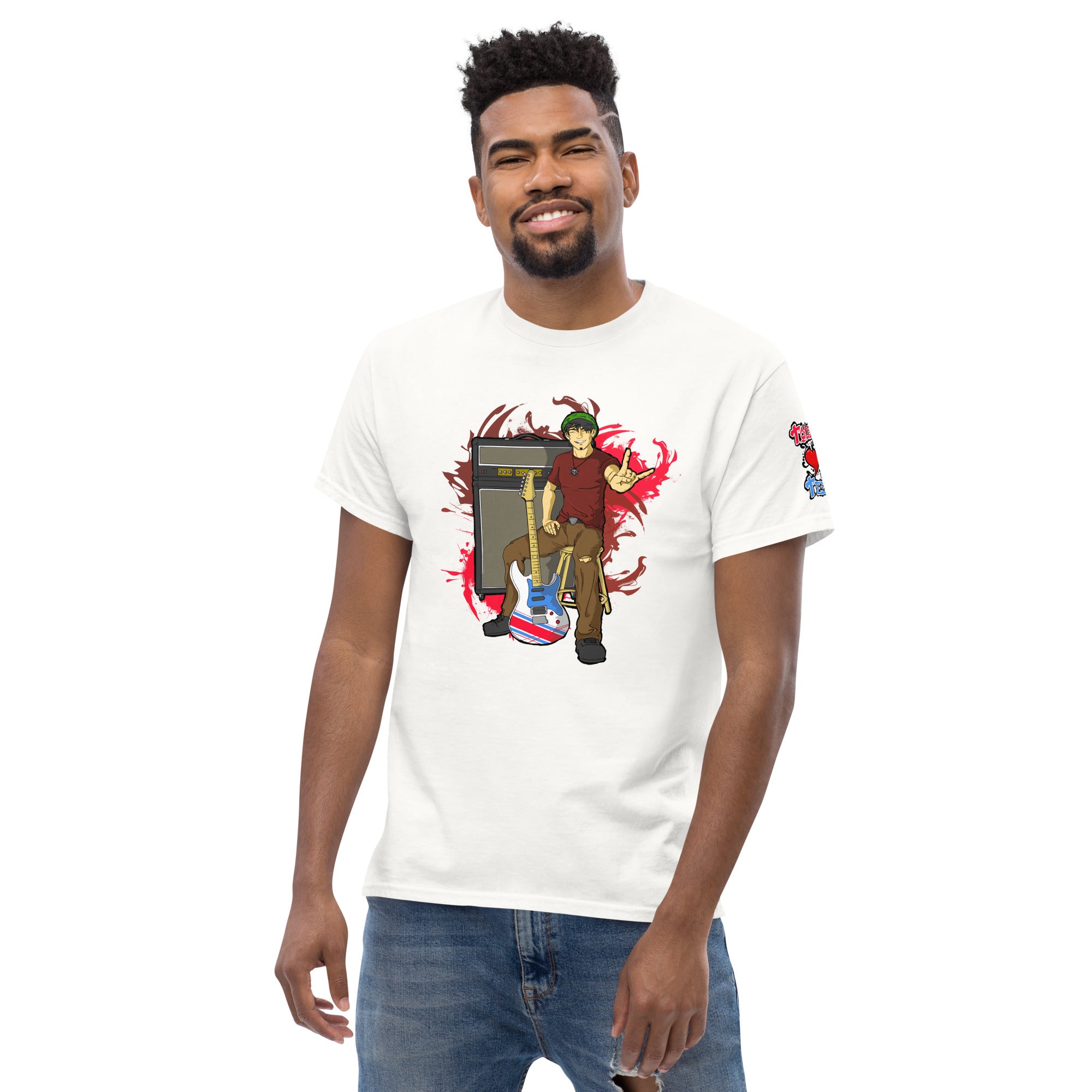 BO Anime Style Men's Heavy Blend Classic Tee