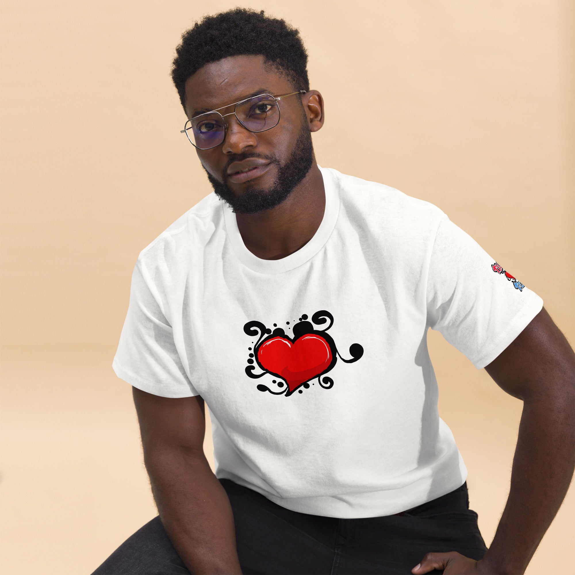 TLT Heart Men's Heavy Blend Classic Tee