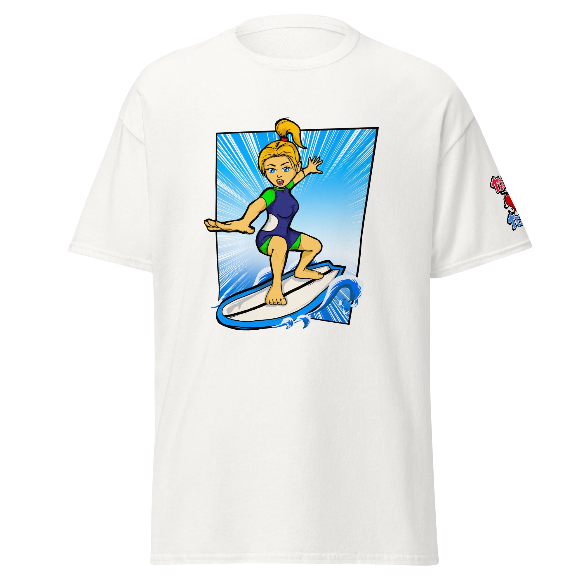 Bee Surfing Men's Heavy Blend Classic Tee