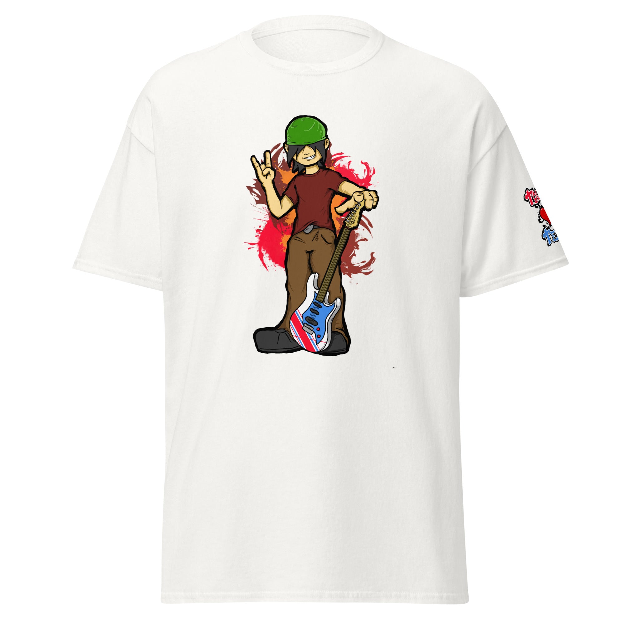 BO with Guitar Men's Heavy Blend Classic Tee