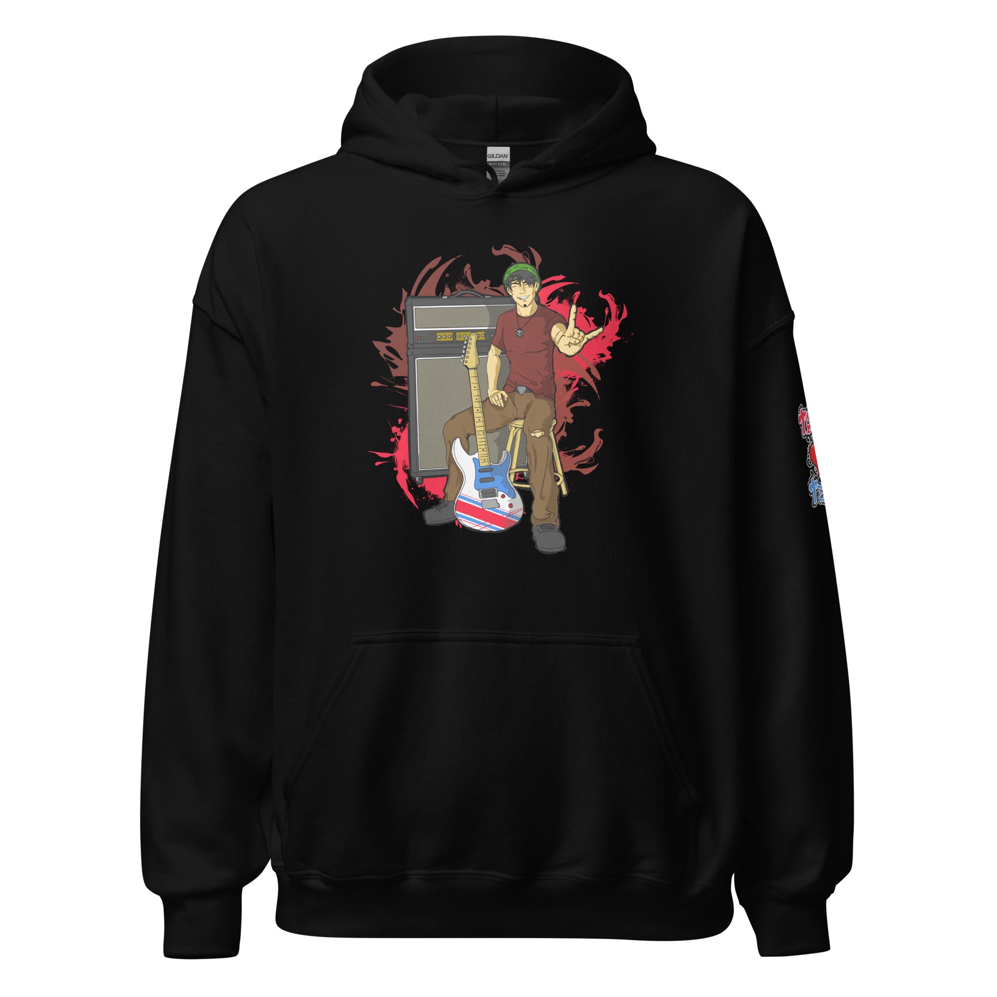 BO Anime Style Men's Heavy Blend Hoodie