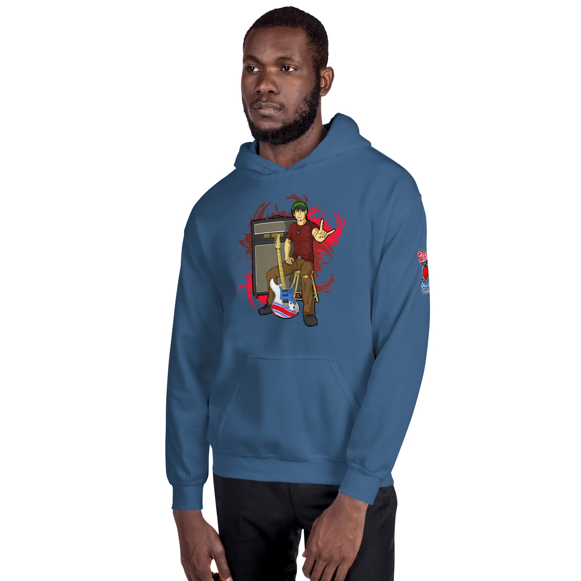 BO Anime Style Men's Heavy Blend Hoodie