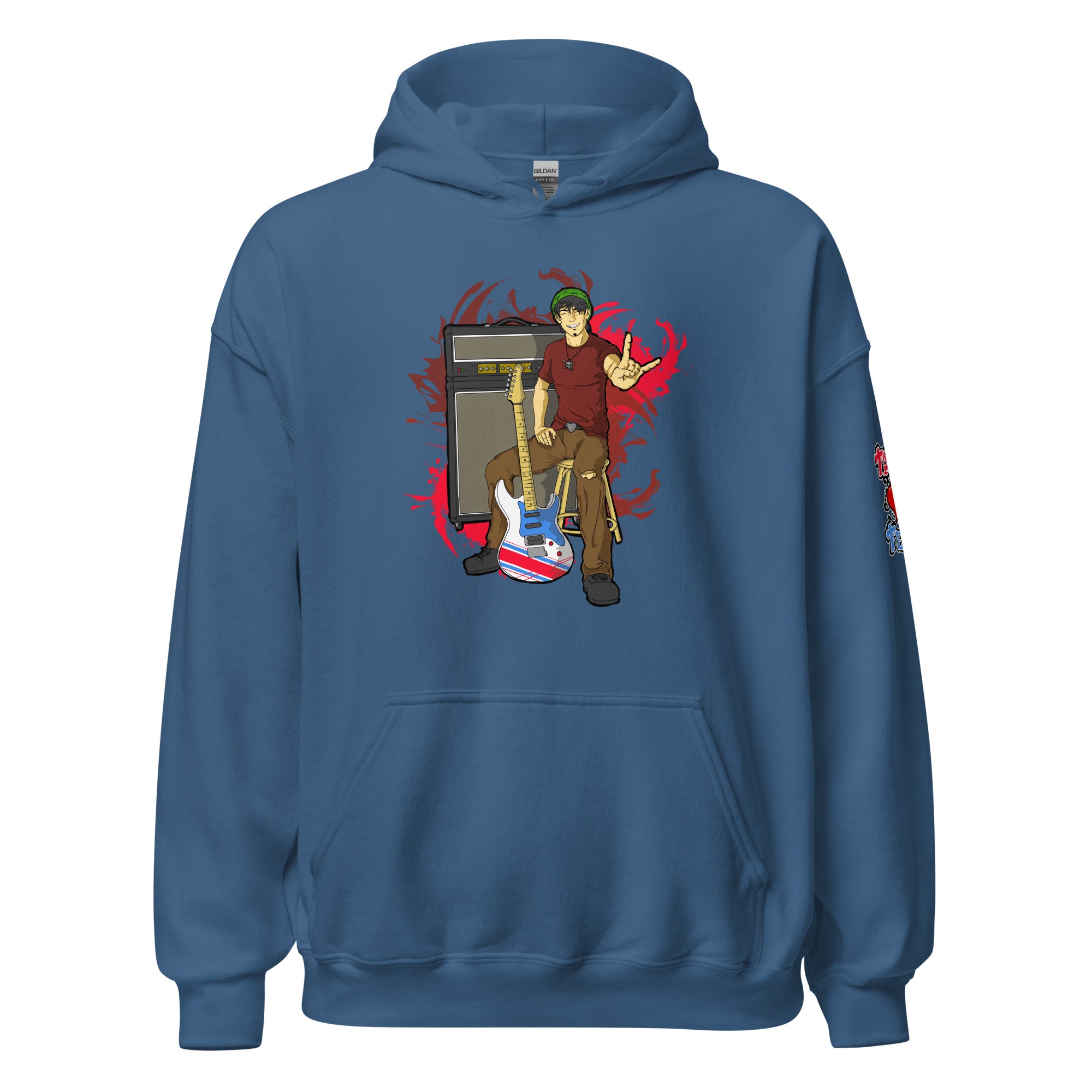 BO Anime Style Men's Heavy Blend Hoodie