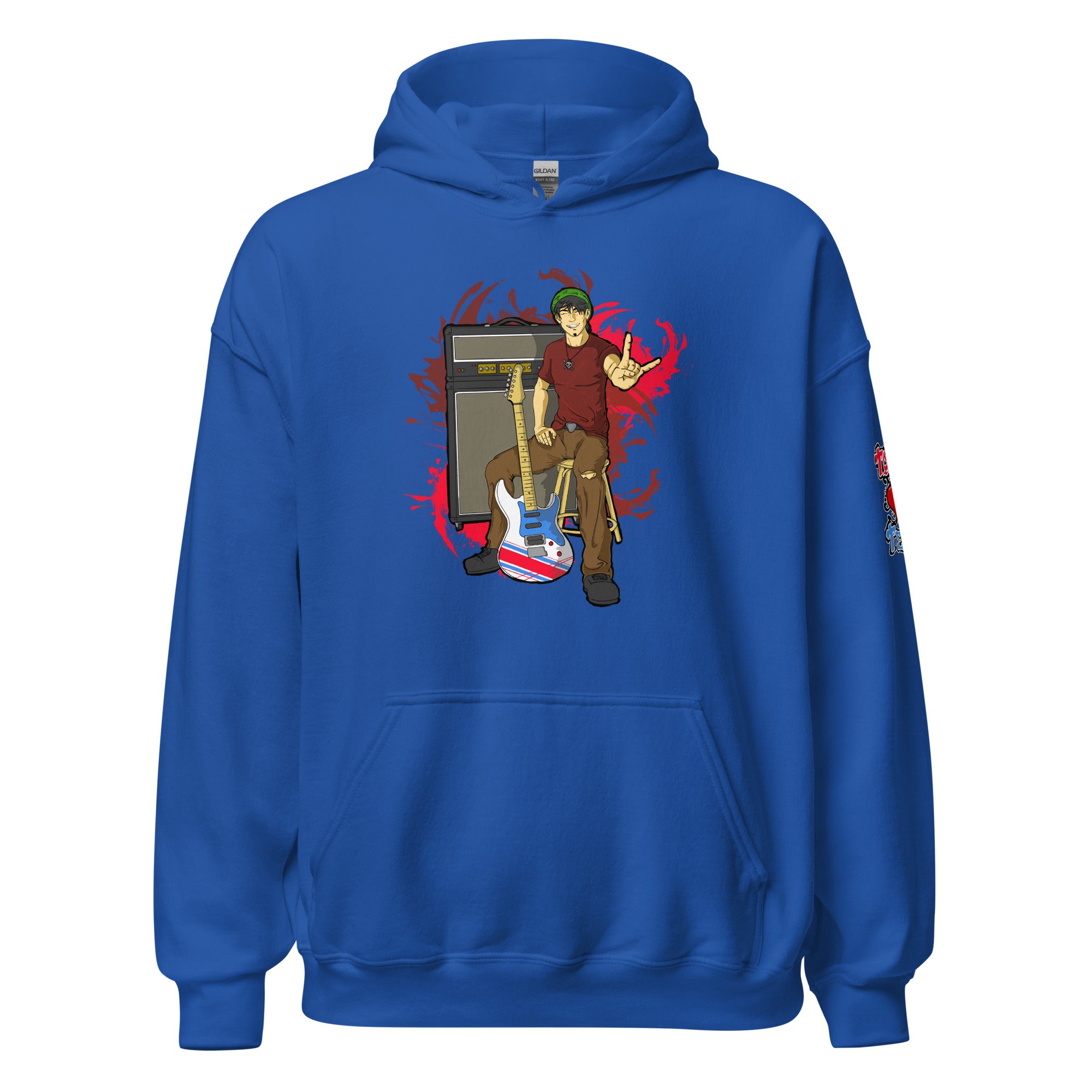 BO Anime Style Men's Heavy Blend Hoodie