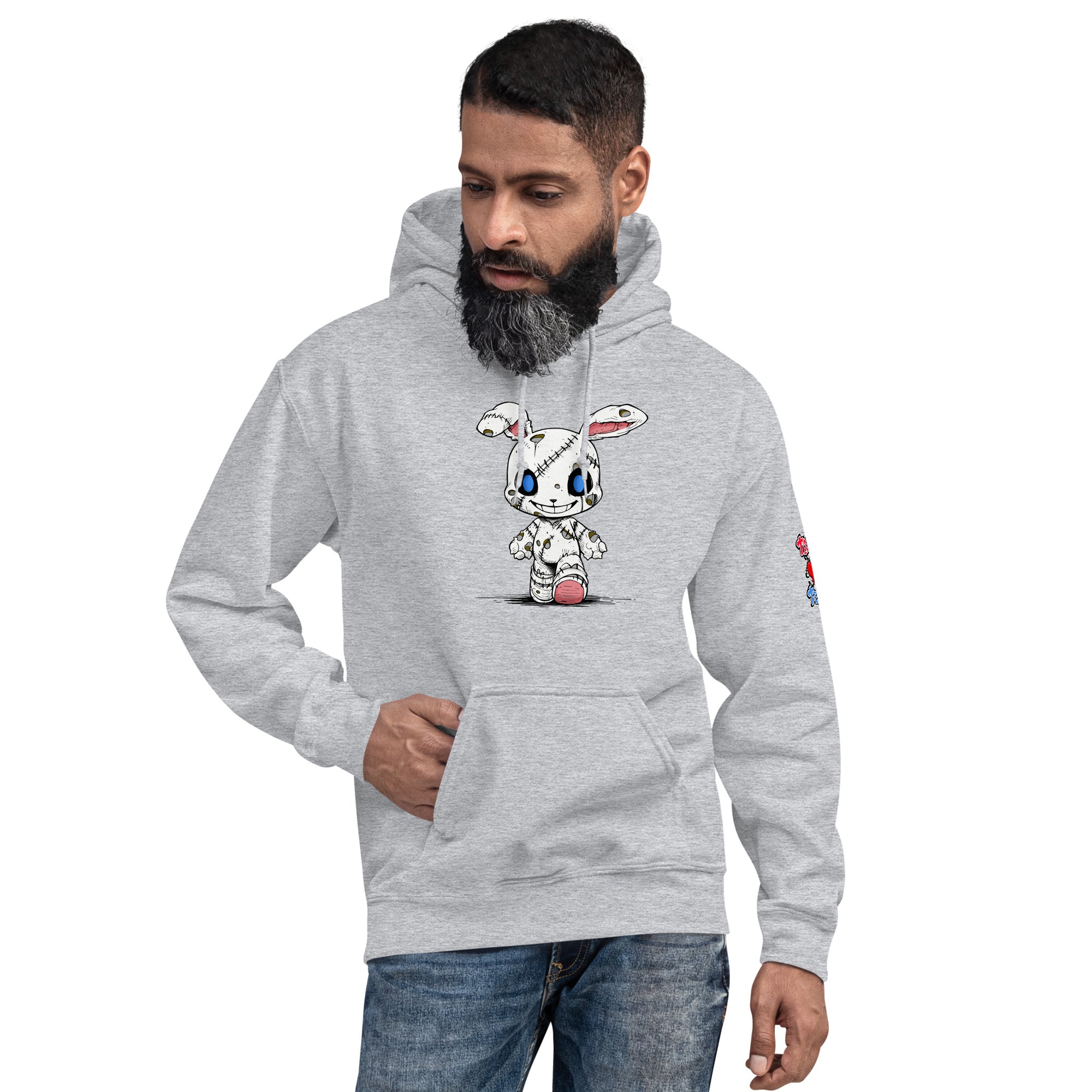 Zombie Bunny Men's Heavy Blend Hoodie