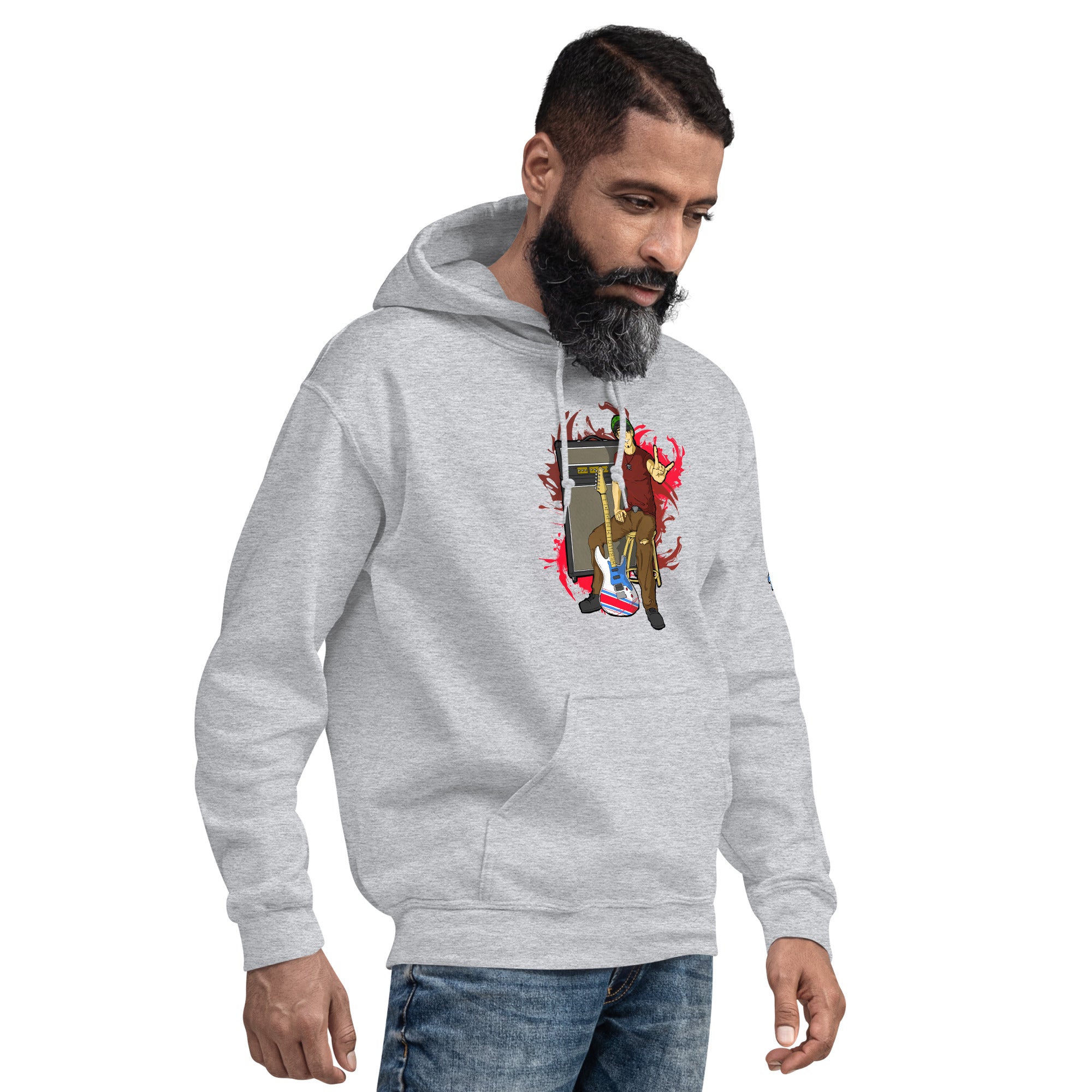 BO Anime Style Men's Heavy Blend Hoodie