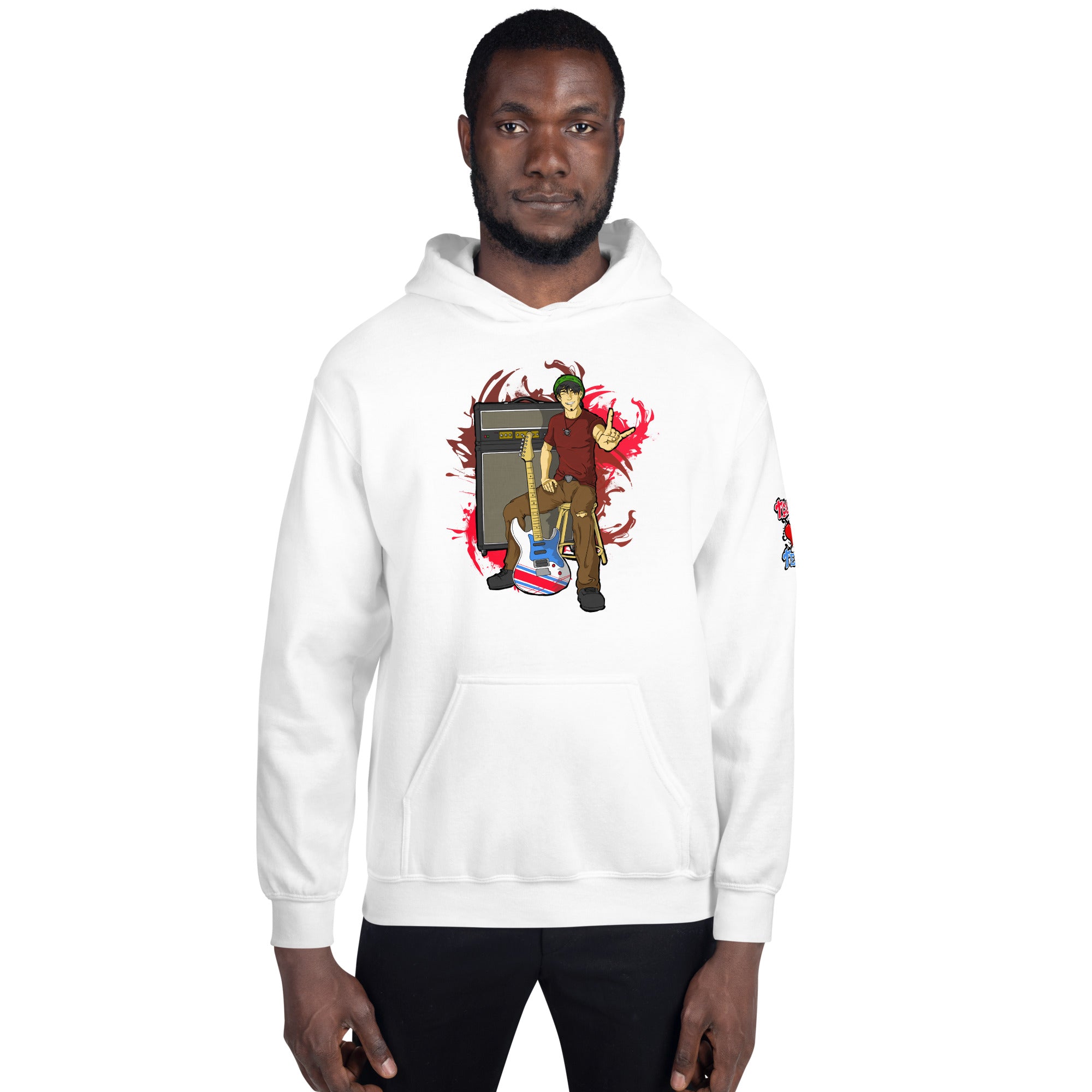 BO Anime Style Men's Heavy Blend Hoodie