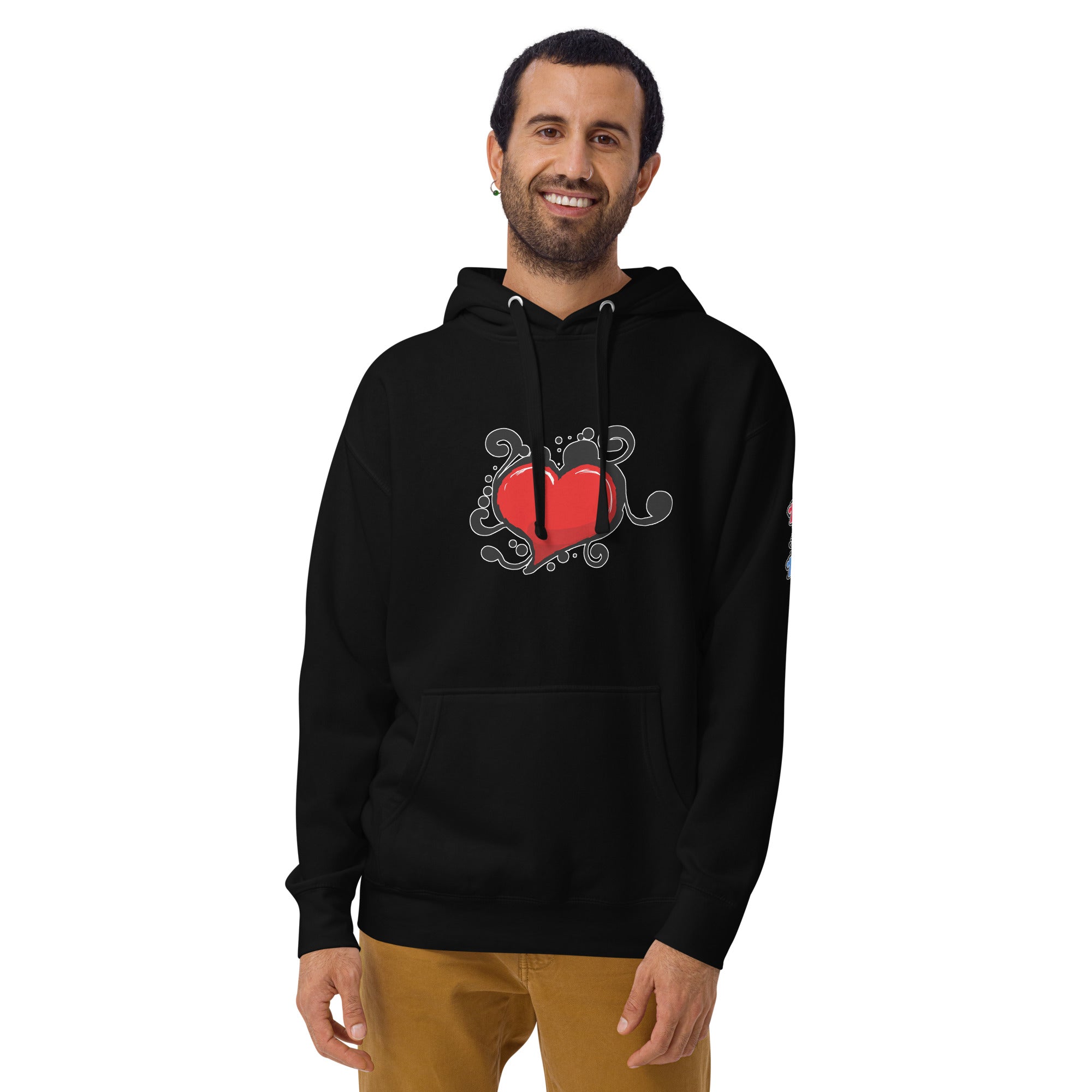 TLT Heart Men's Premium Hoodie