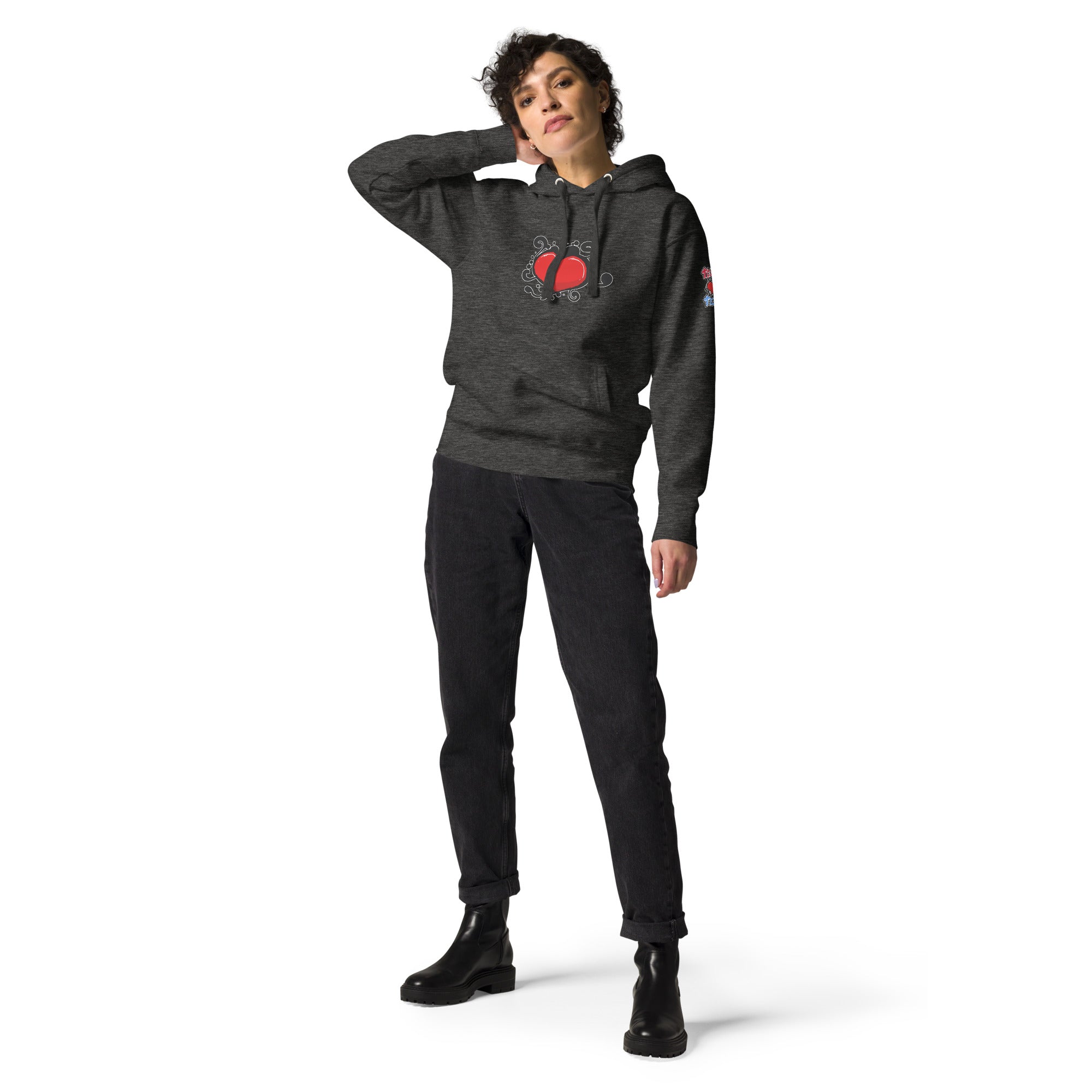 TLT Heart Men's Premium Hoodie