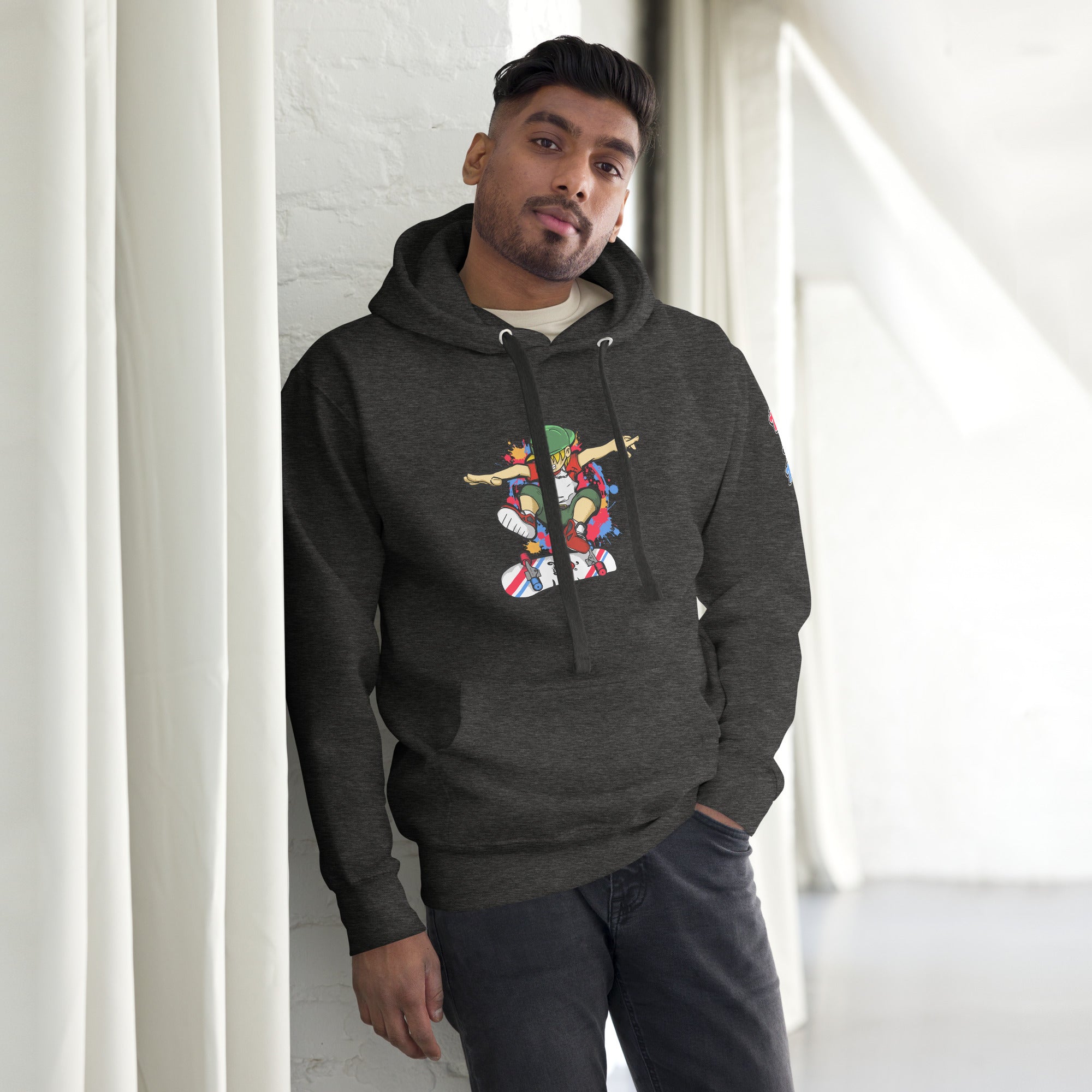 H. Skateboarding Men's Premium Hoodie