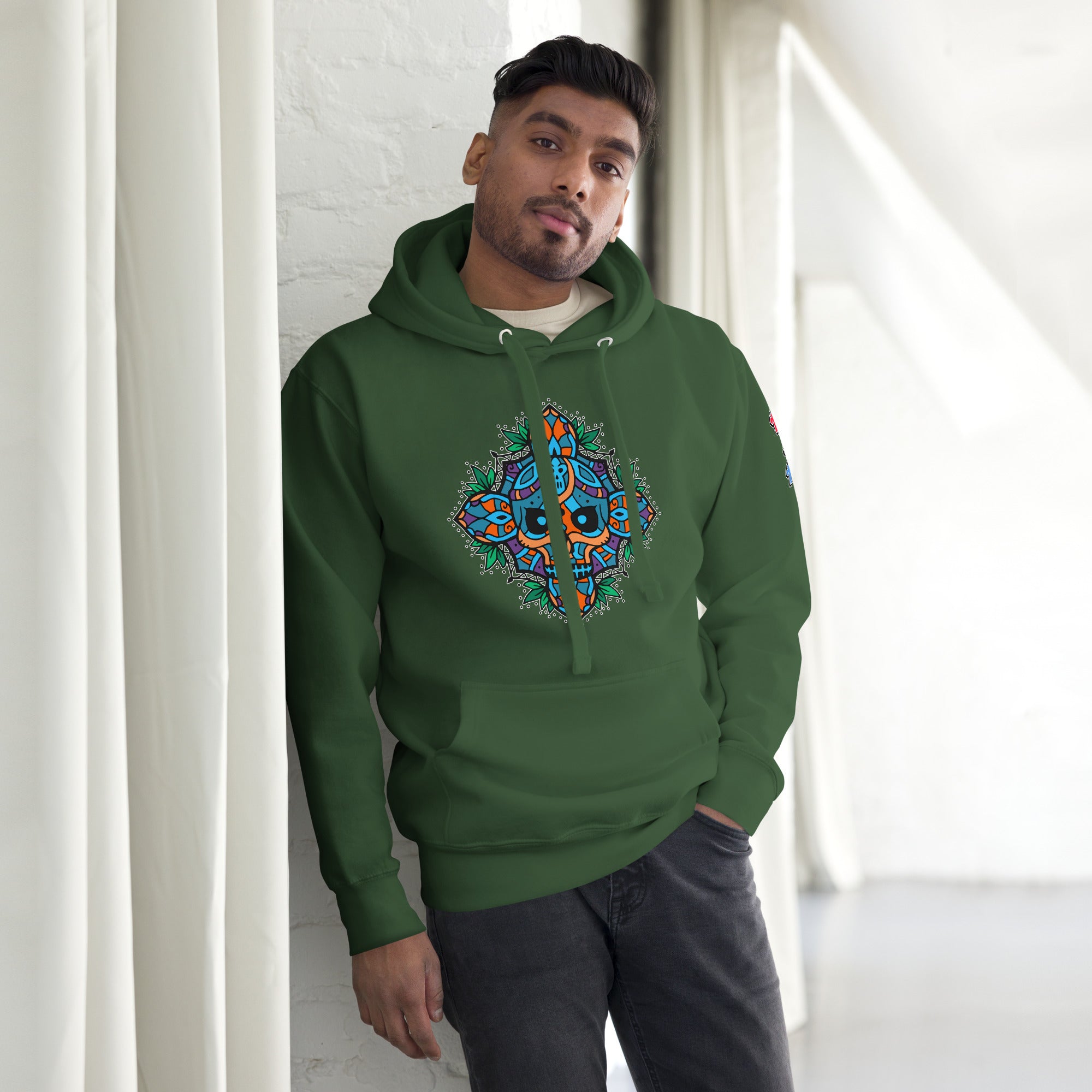 TLT Skull Mandala Men's Premium Hoodie