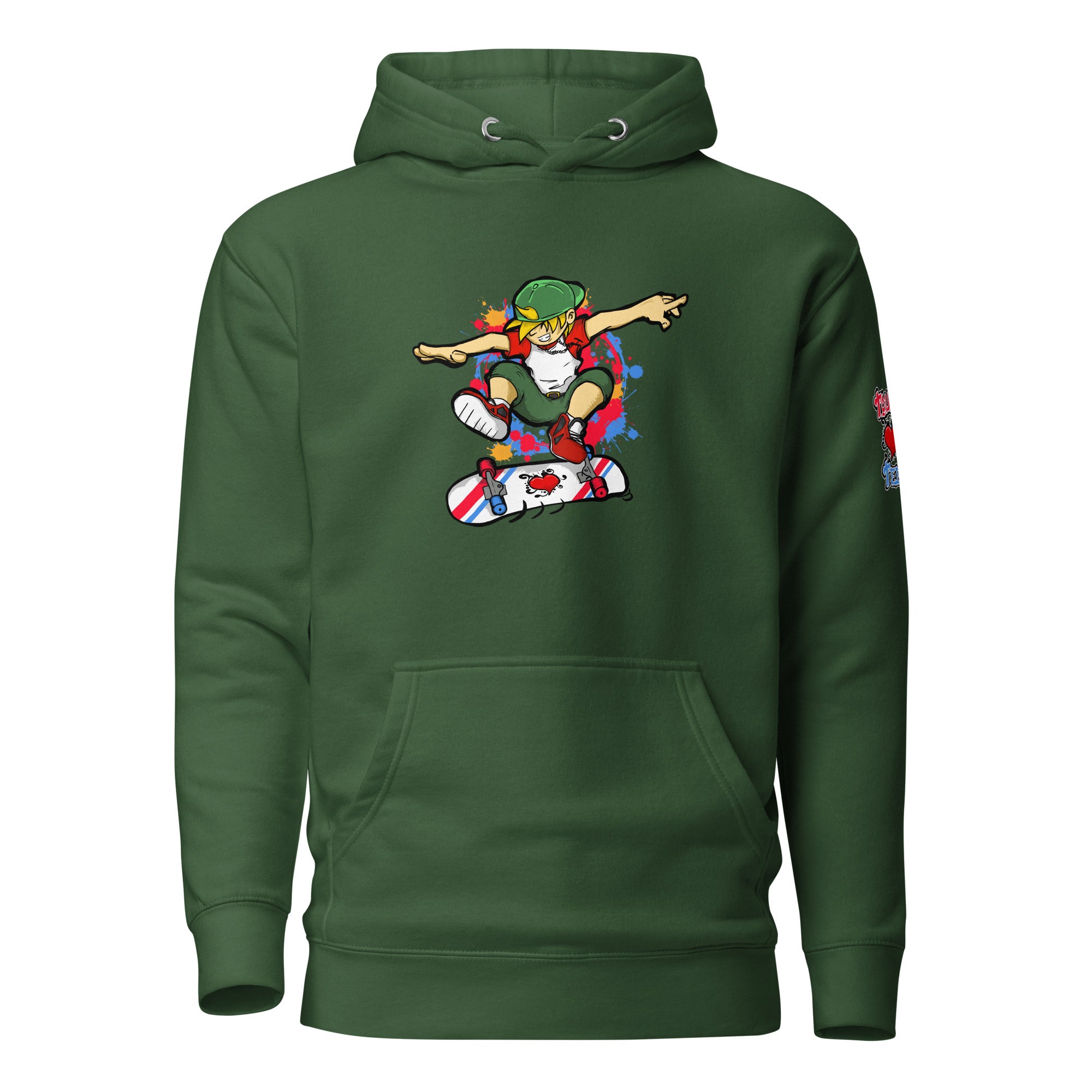 H. Skateboarding Men's Premium Hoodie