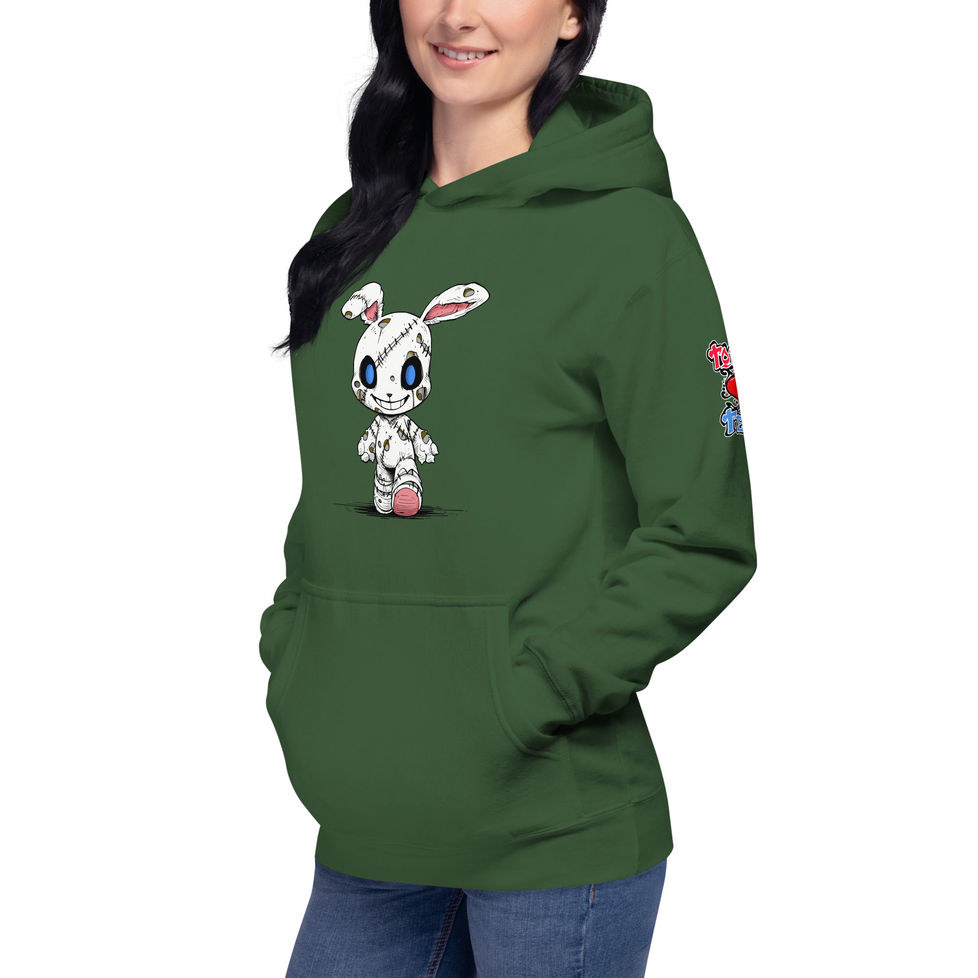 Zombie Bunny Women's Premium Hoodie