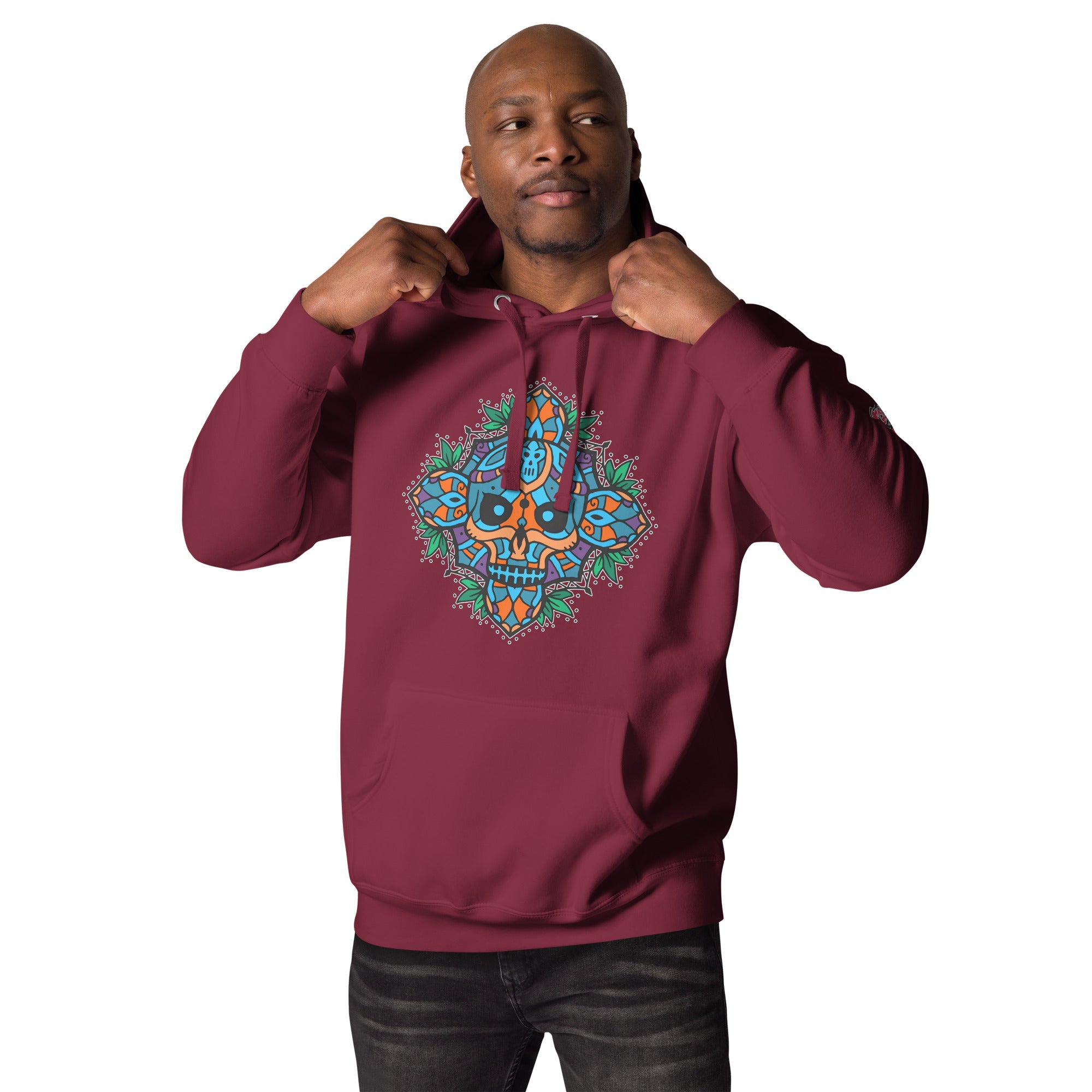 TLT Skull Mandala Men's Premium Hoodie