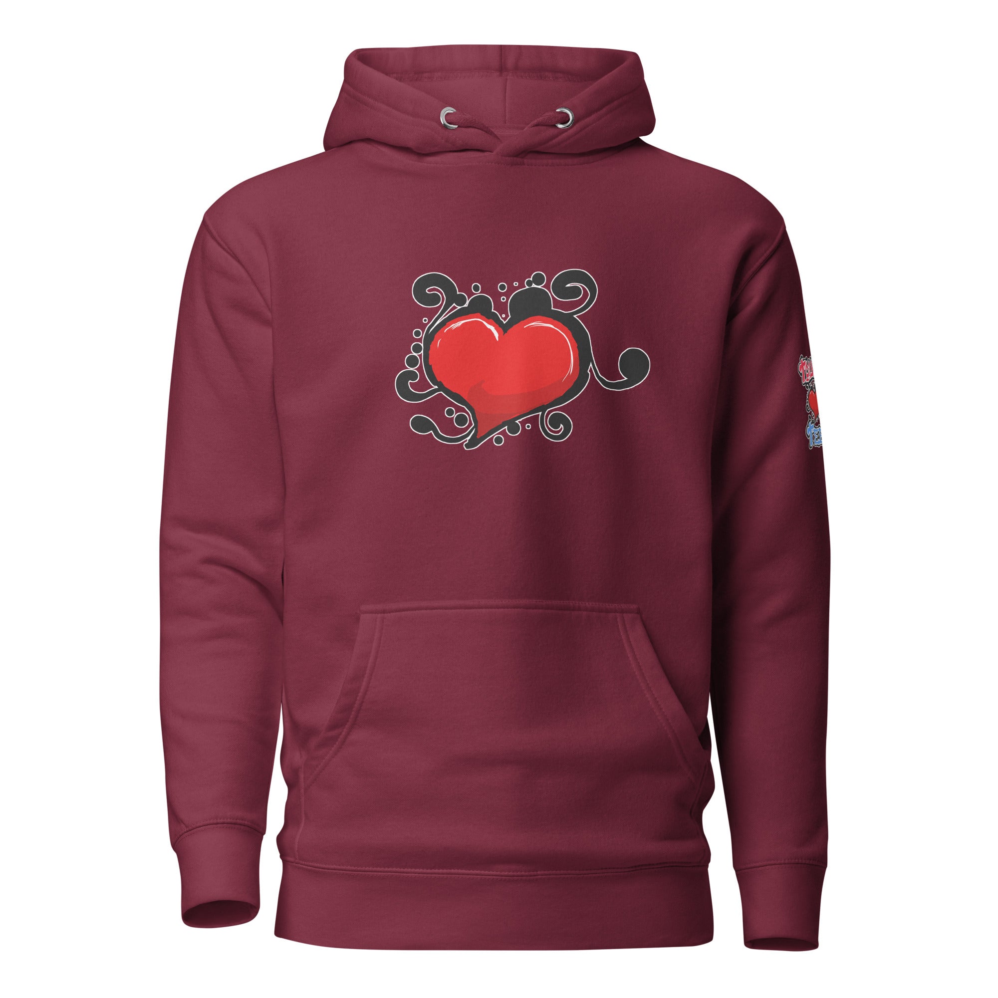 TLT Heart Men's Premium Hoodie