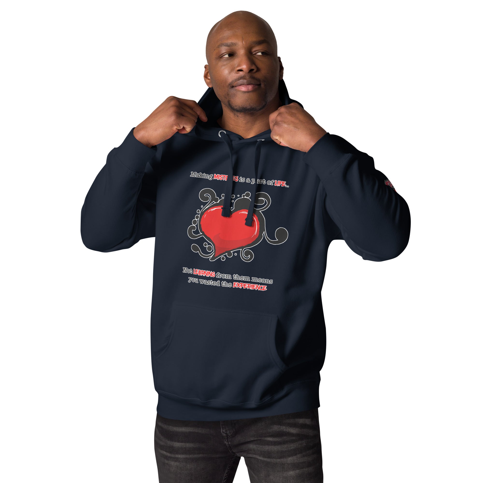 TLT Mistakes Slogan Men's Premium Hoodie